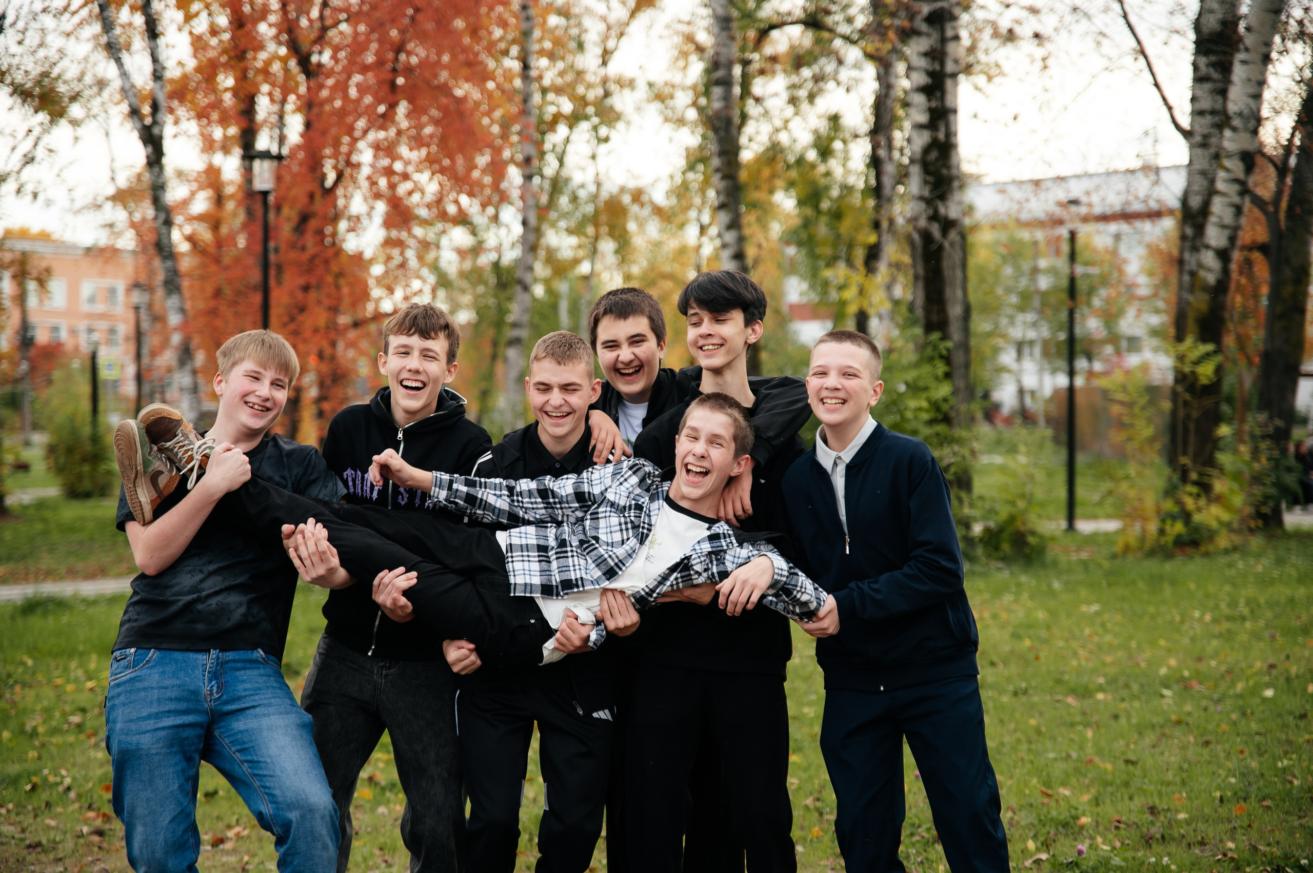 «Осень в парке». Школьный фотограф в Свободном Анастасия Косицына