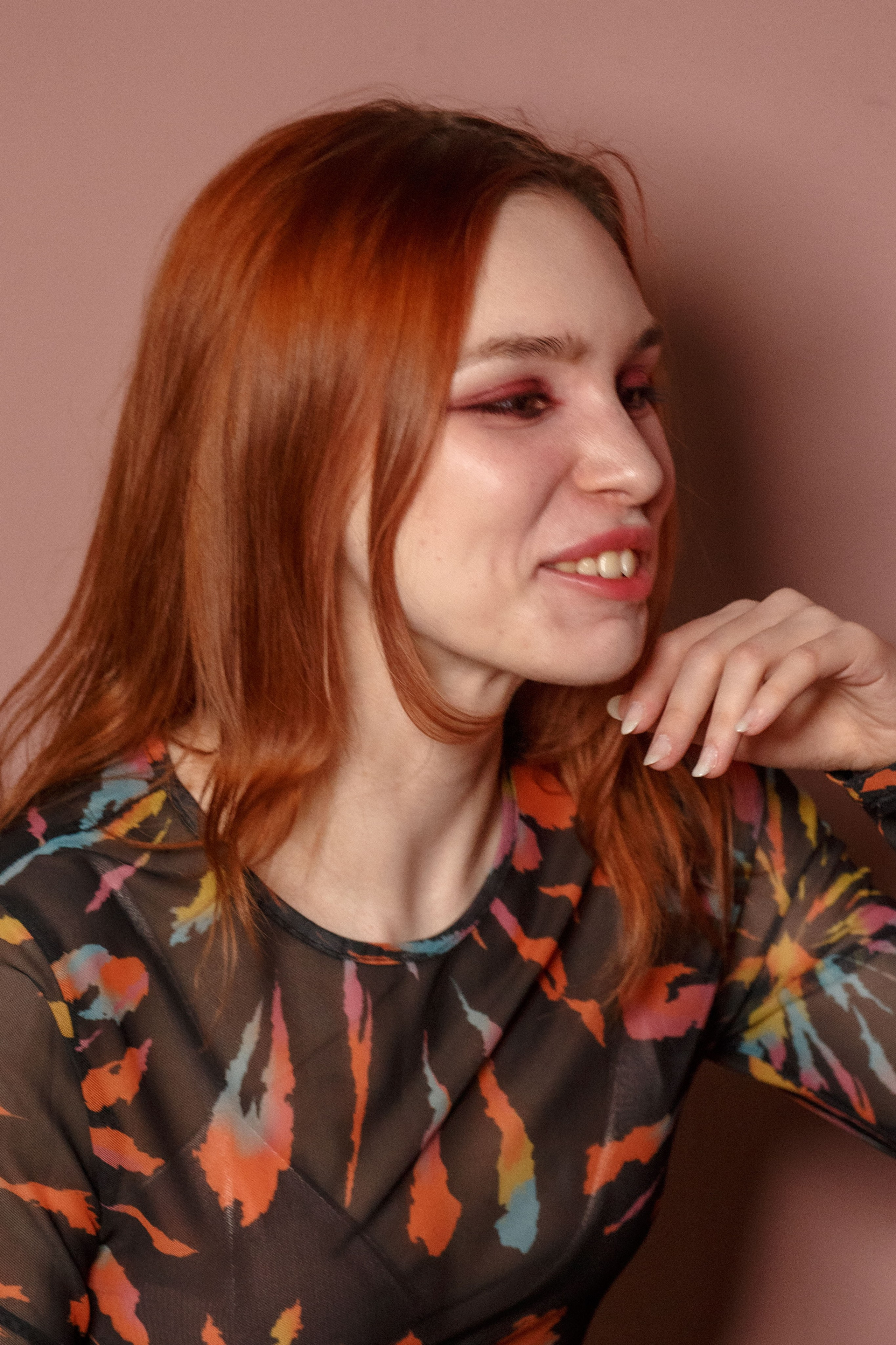 Анастасия в «Blue velvet». Фотограф Екатерина Козловская