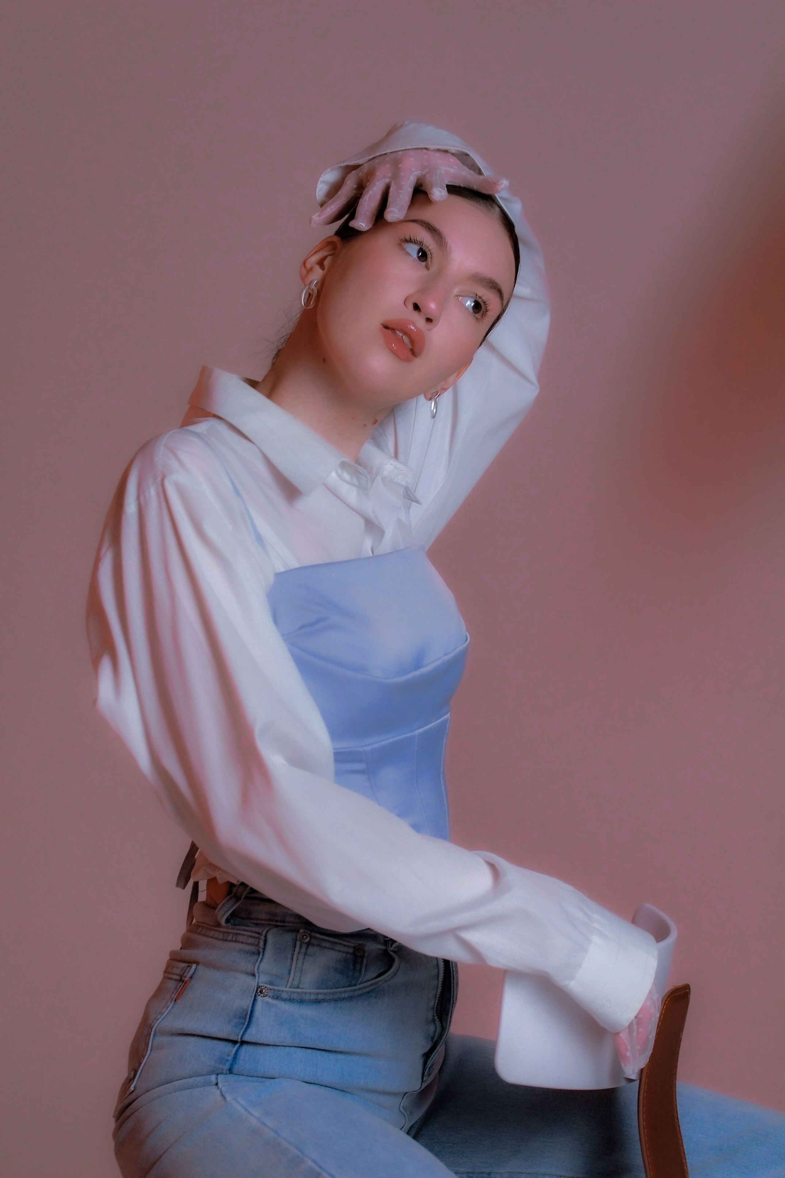 Диана в «Blue velvet». Фотограф Екатерина Козловская