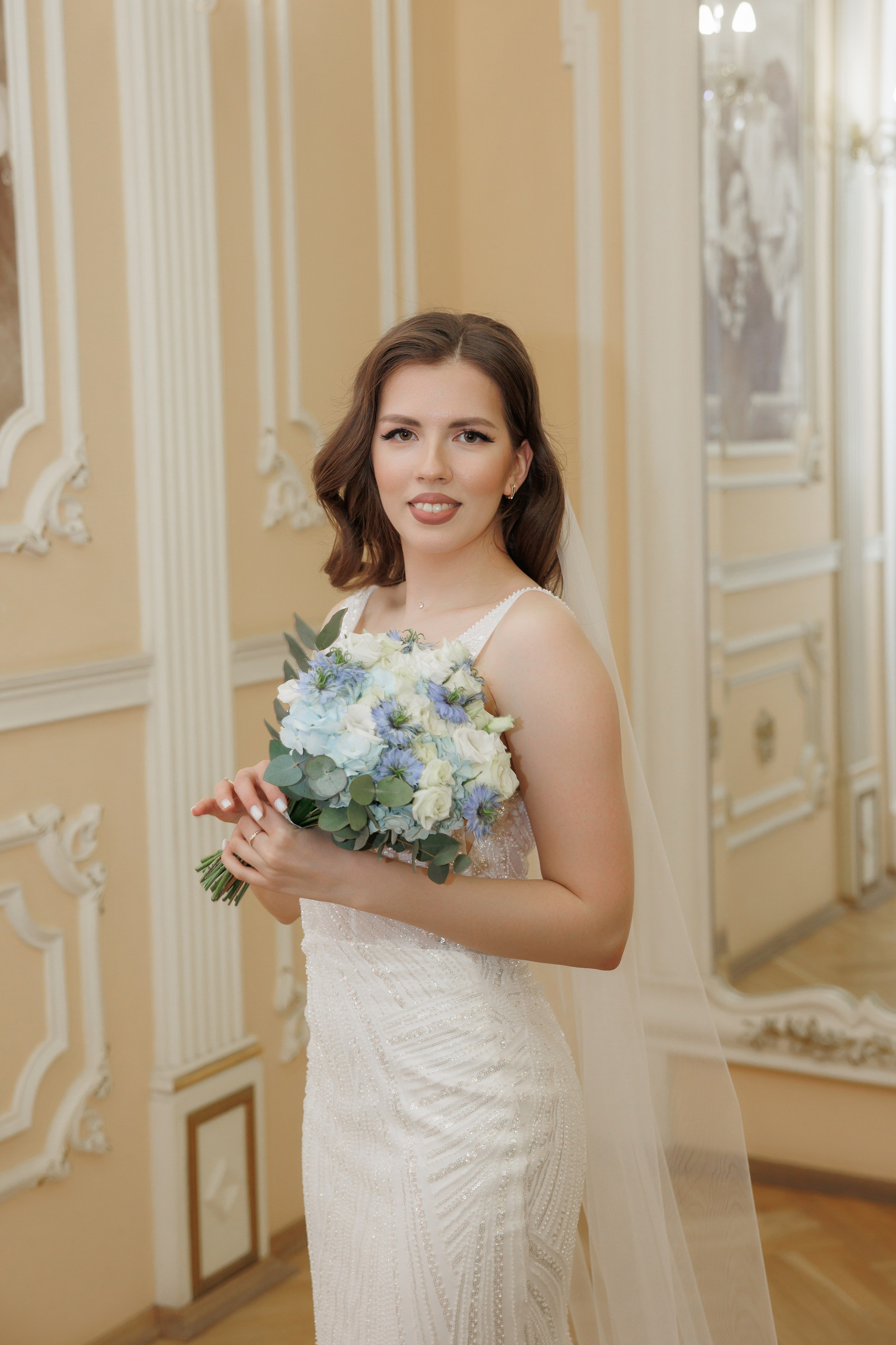 Даша и Дима, Грибоедовский ЗАГС. Свадебный и репортажный фотограф (Москва, Королев и другие)