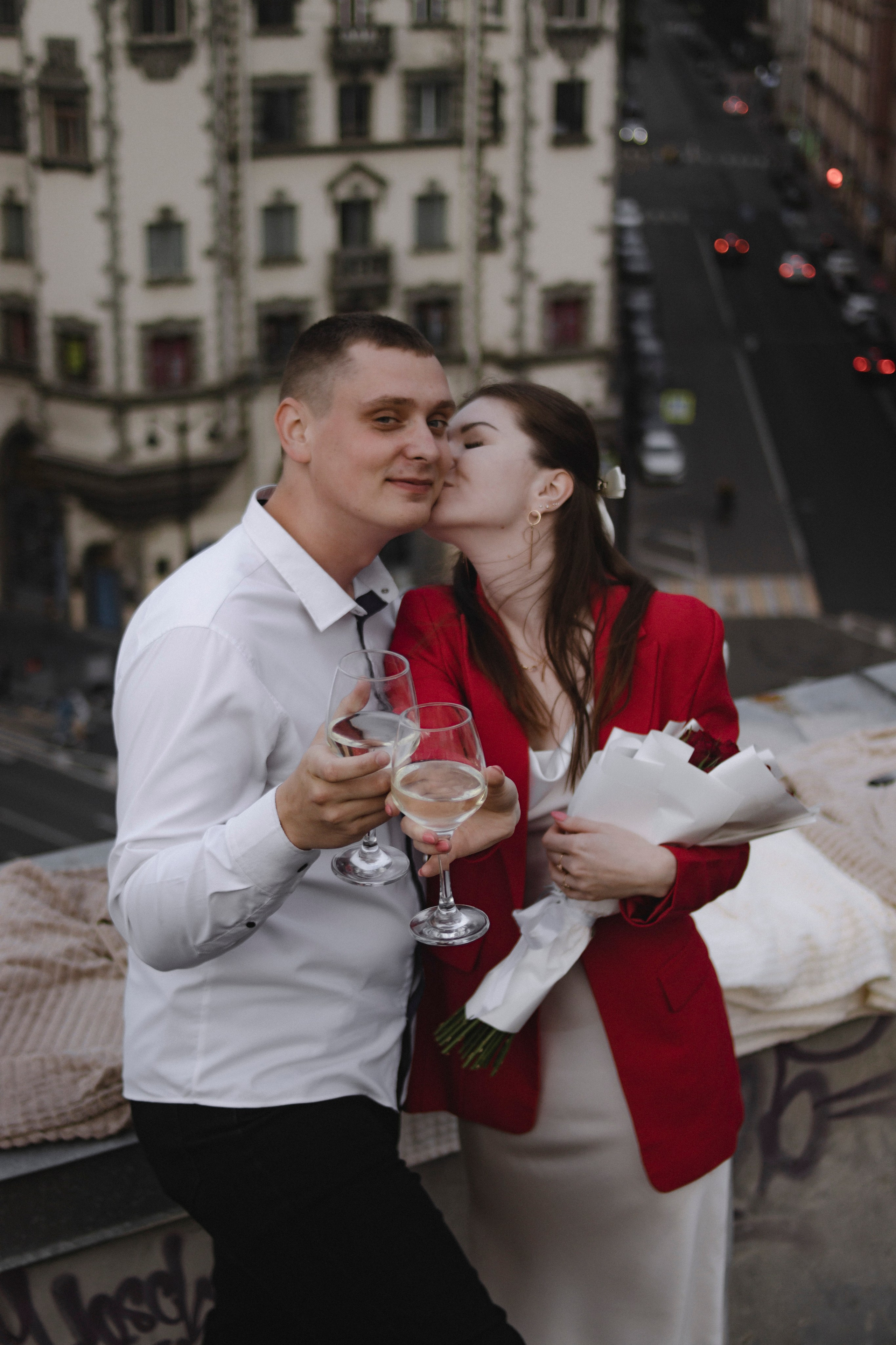 свидание на крыше Питер