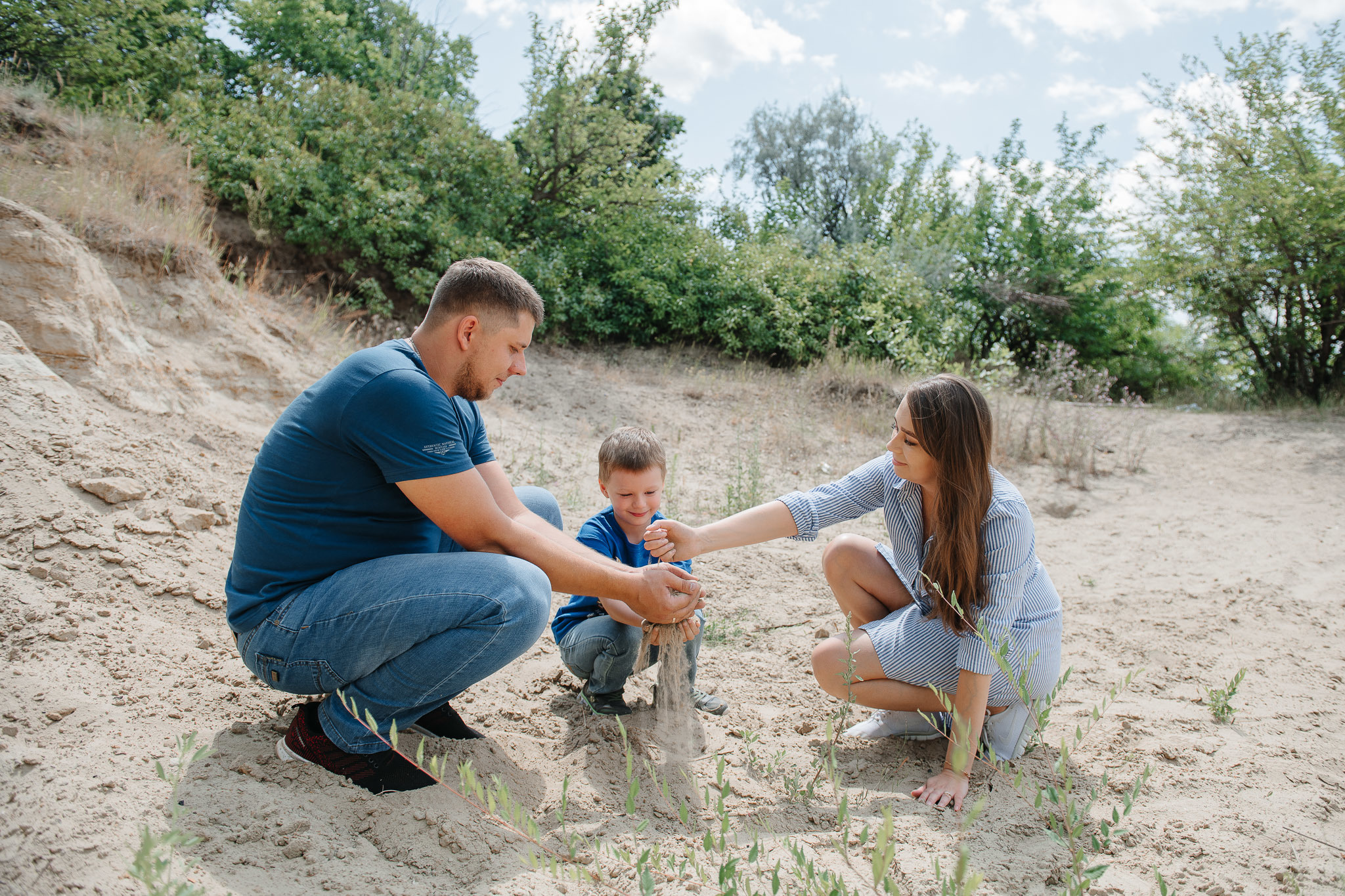 Витя, Лана и Матвей. Фотограф Валерия Голубева (Миронова)