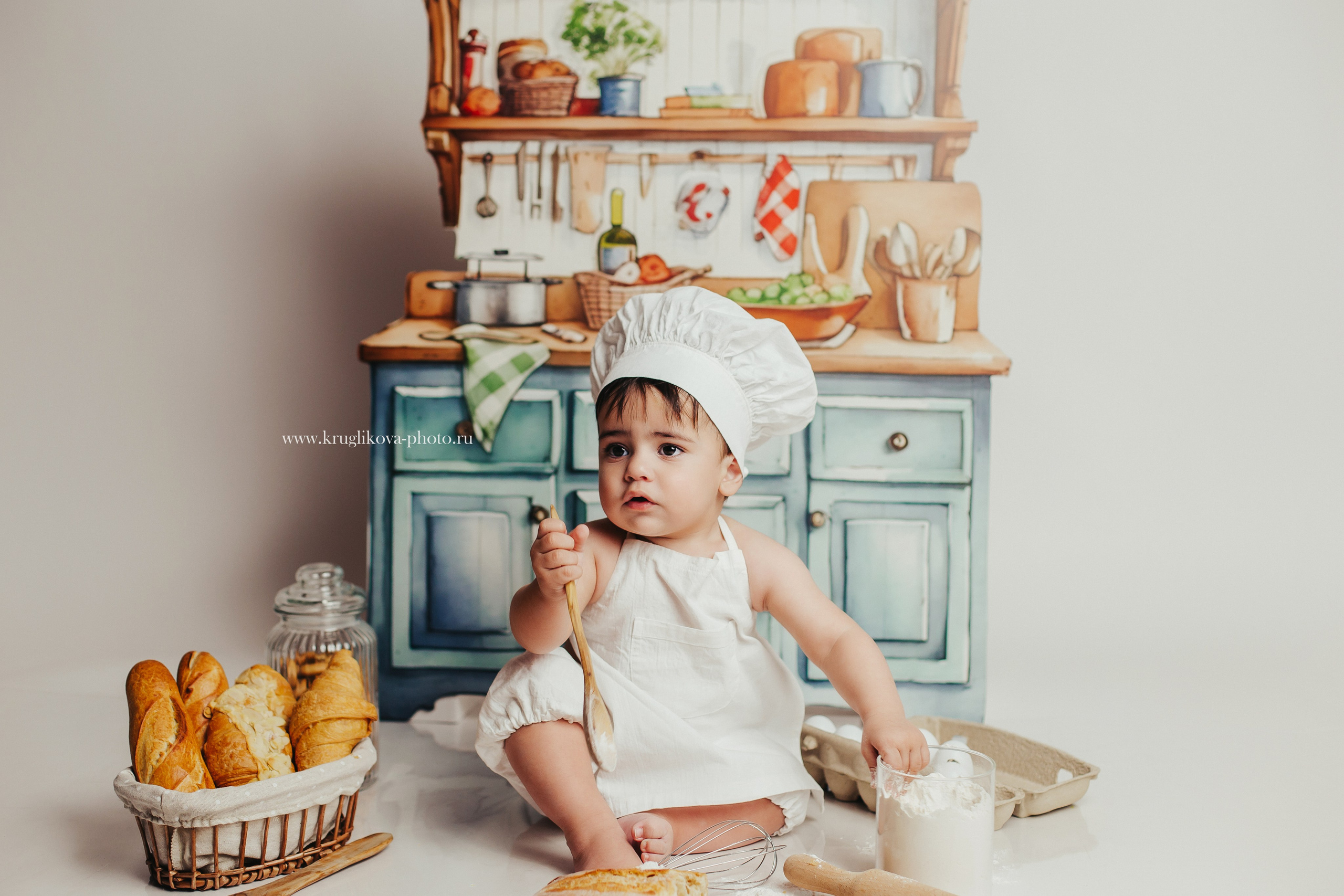 Марк. Годик. Фотограф новорожденных и детский в Сергиевом Посаде Кругликова Юлия