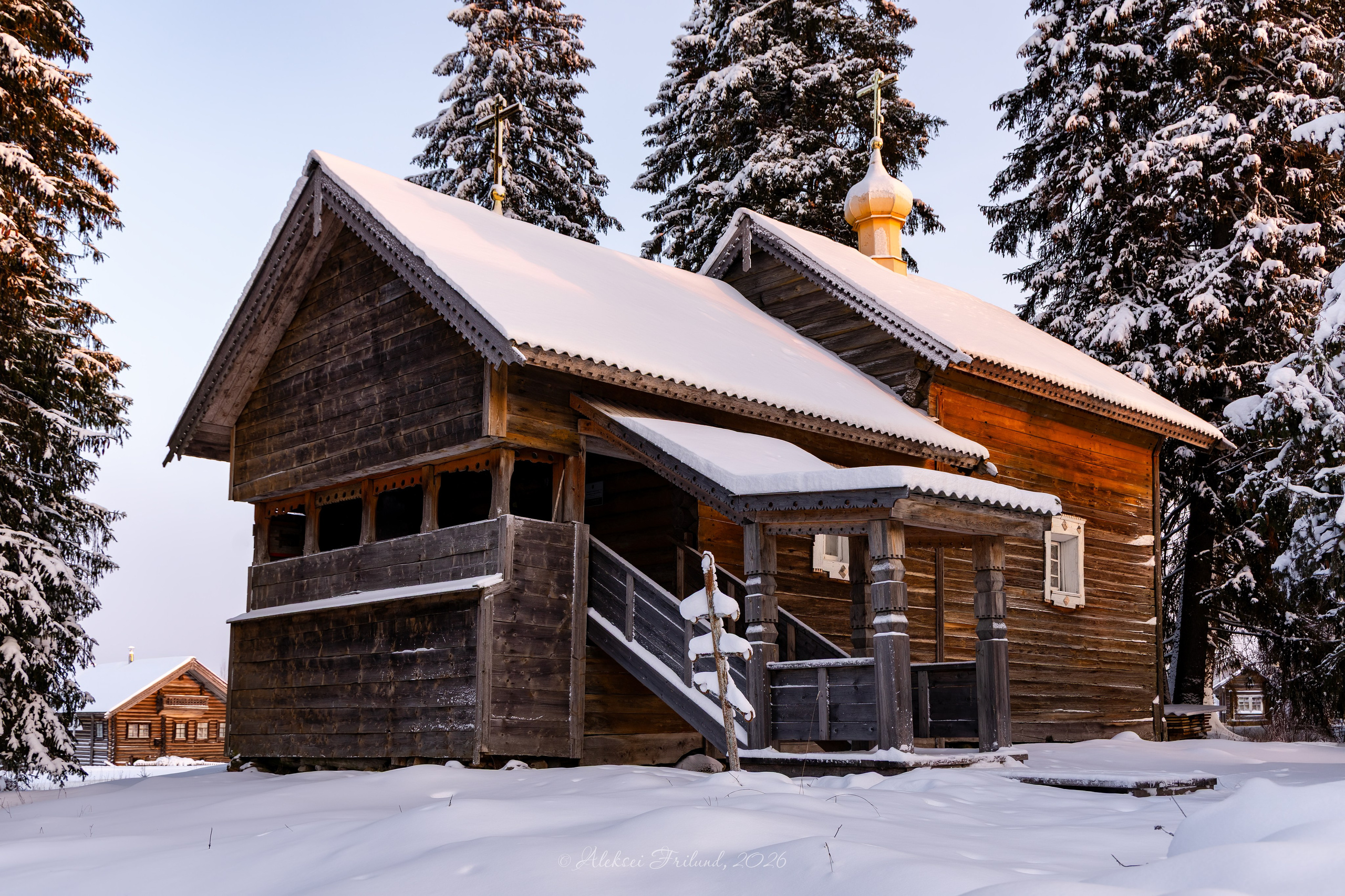 Кинерма (Зима). Аэросъемка. Фото и Видео в Карелии. Алексей Фрилунд