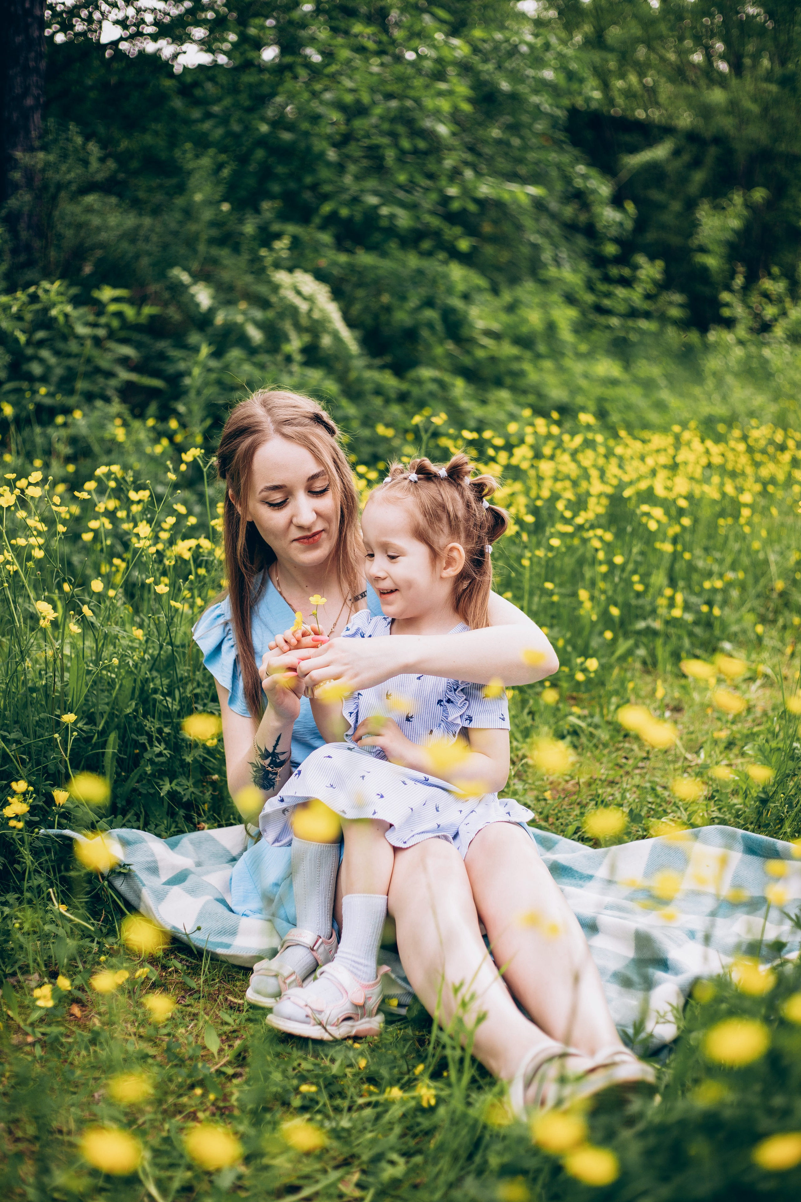 Маша и Алиса. Семейный и детский фотограф город Тында Дарья