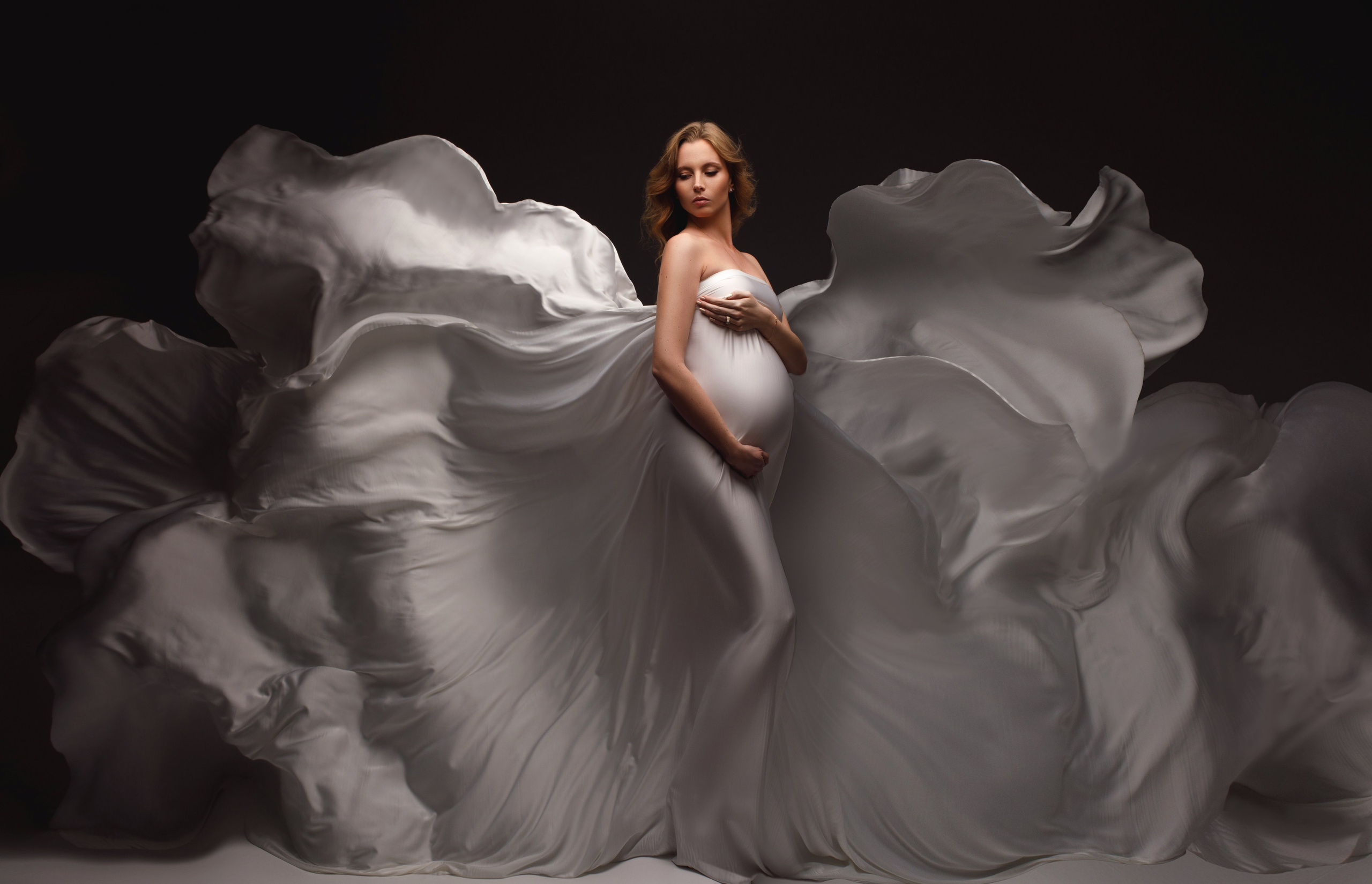 Каталог платьев для берменных на фотосессию