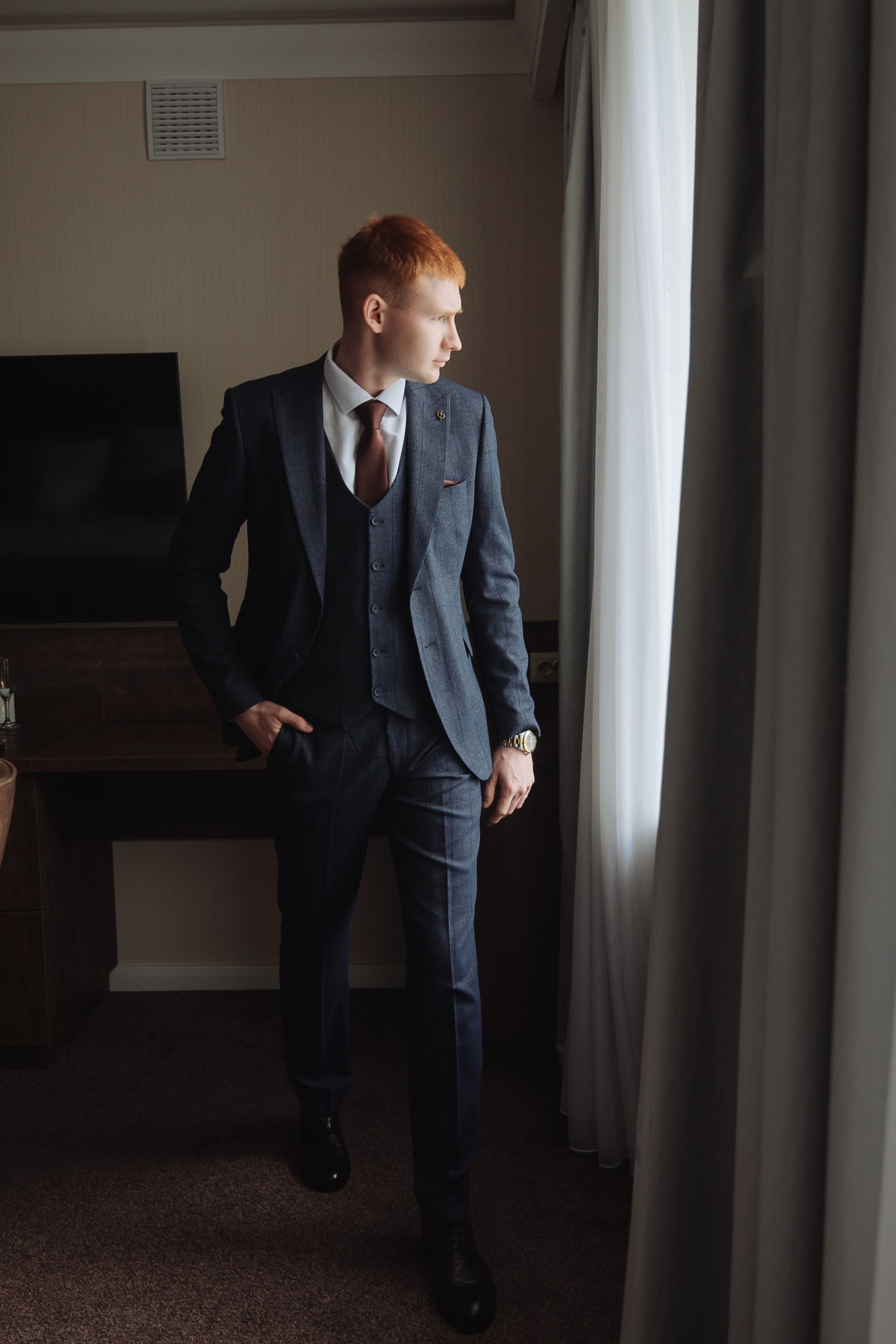 Свадебная съёмка для Ирины и Николая. Сборы в отеле. Свадебный и семейный фотограф г. Ярославль Савинская Анастасия