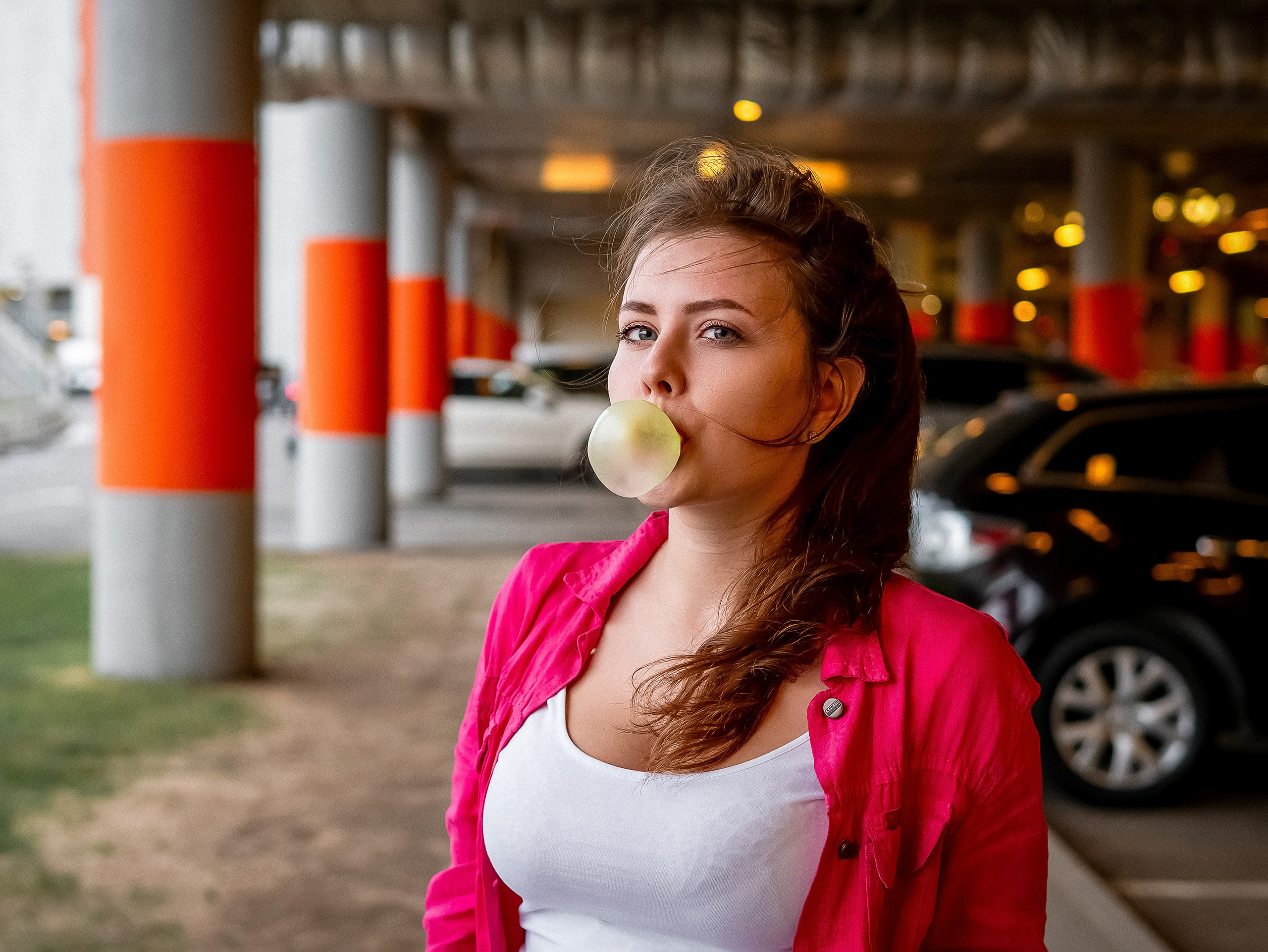 Пузырь из жвачки