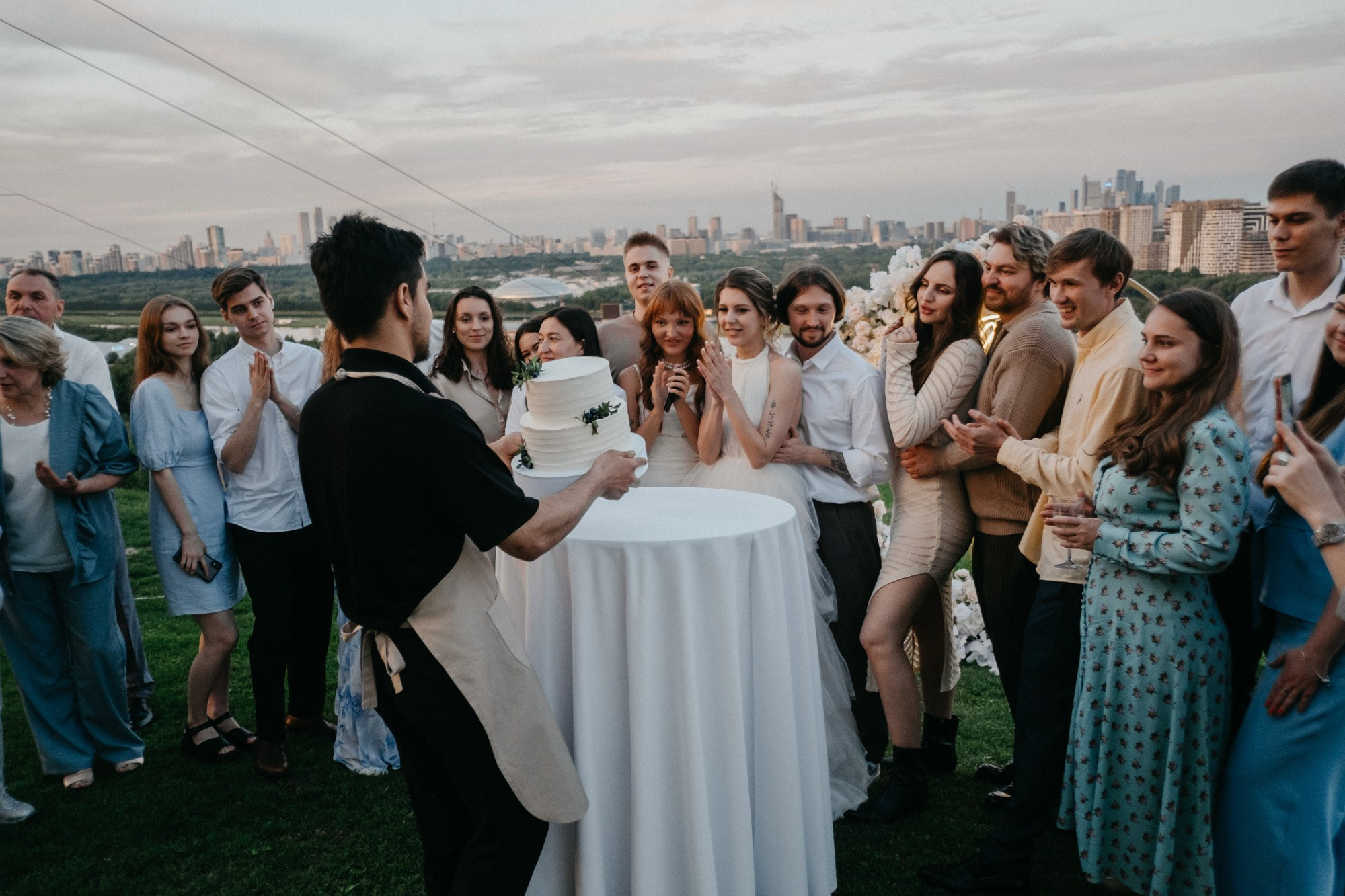 На высоте. Свадебный фотограф Александра Тюлякова
