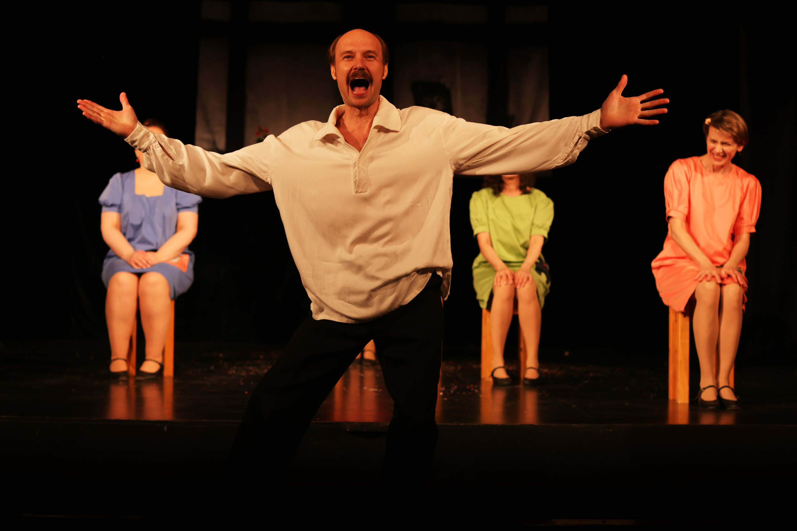 Спектакль «Баба Шанель», Драматический театр «Большая Медведица». Наталья Алексеенко. Фотохудожник в Москве. Репортаж, портрет, стрит