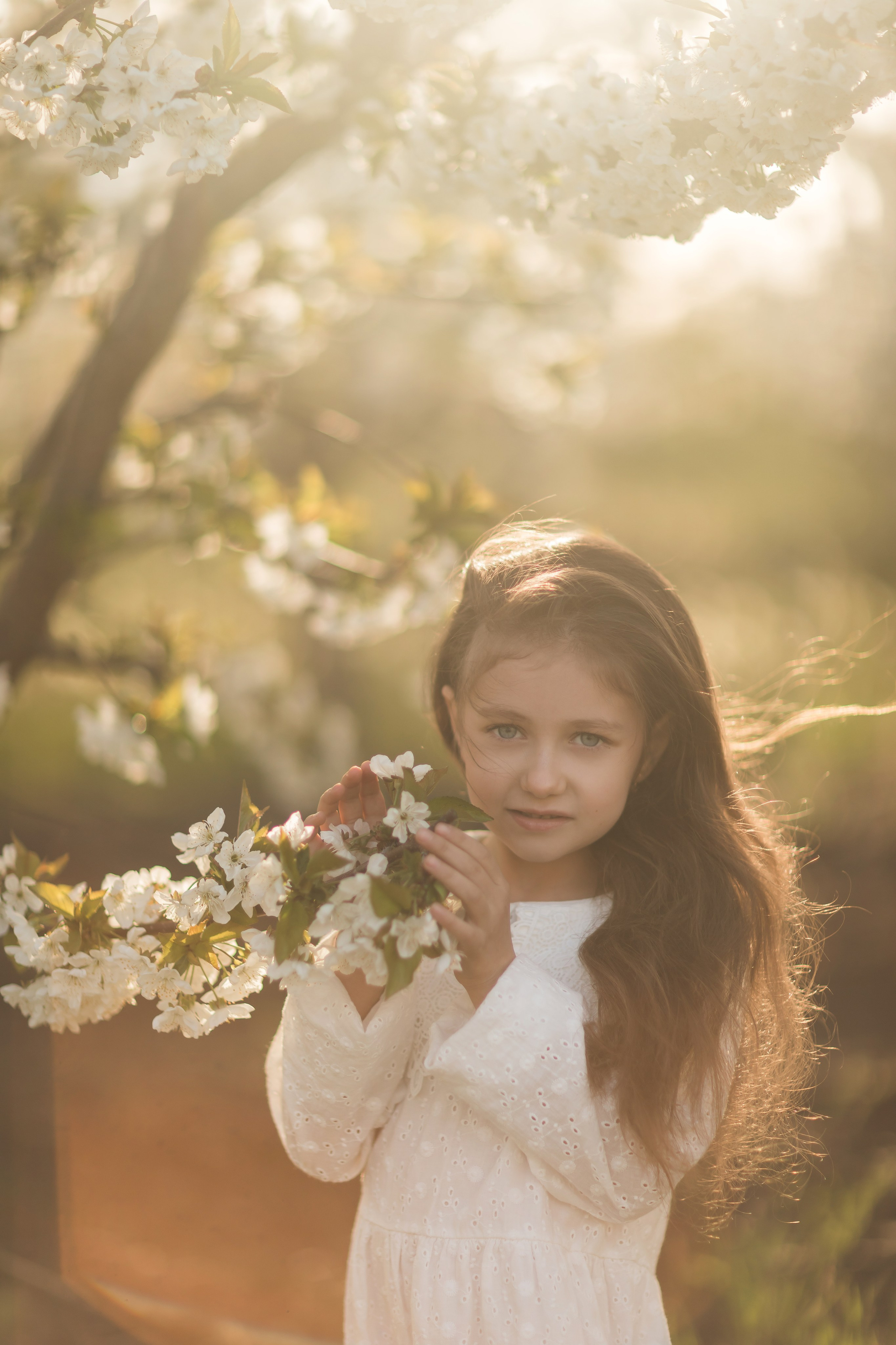 Вишневый сад. Семейный и детский фотограф Краснодар Валерия Власенко