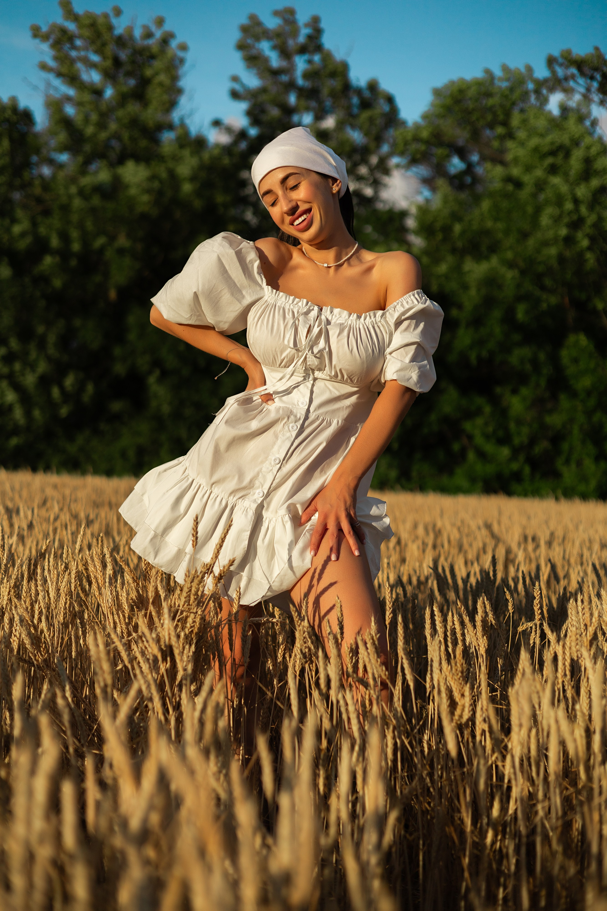 Съемки на улице. Анна Злищева