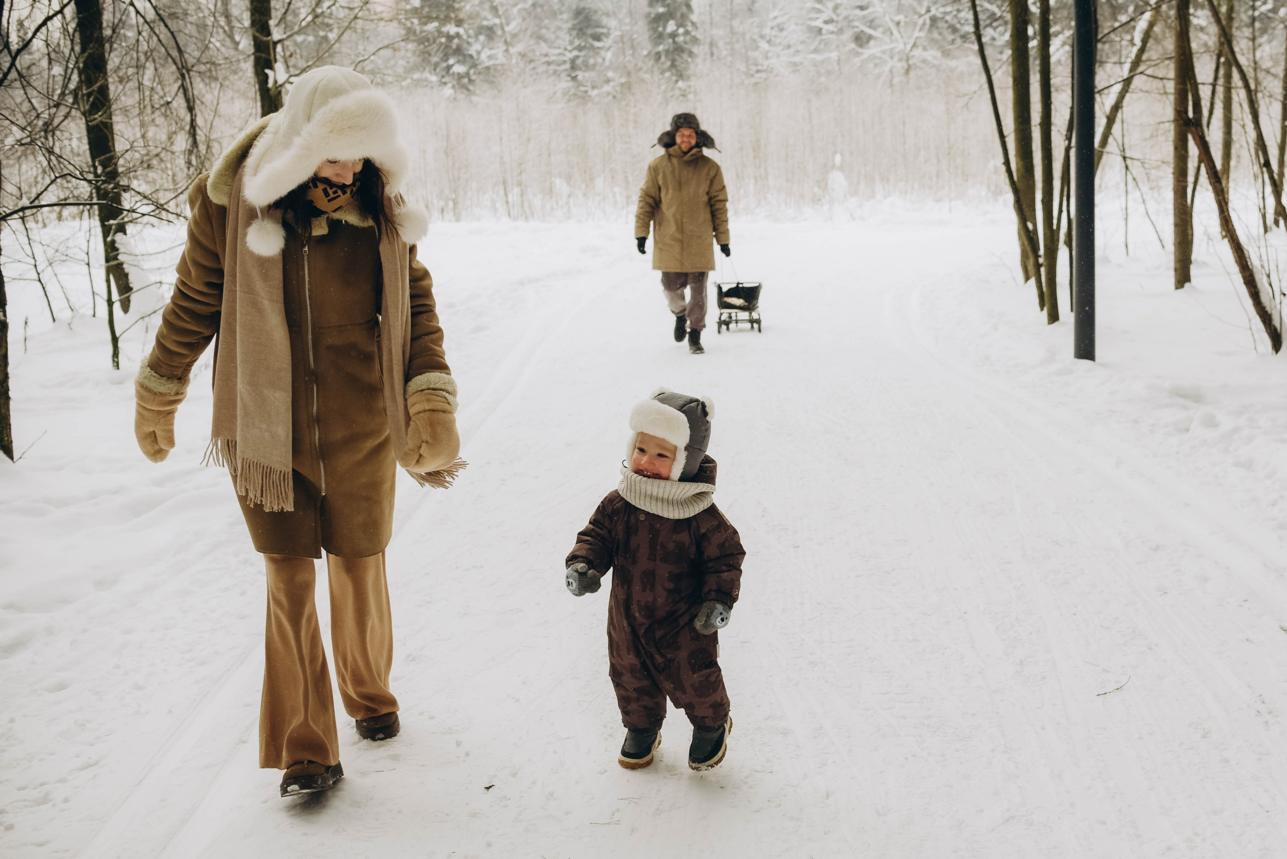 Семейная фотопрогулка. Семейный фотограф в Железнодорожном Масаева Елена