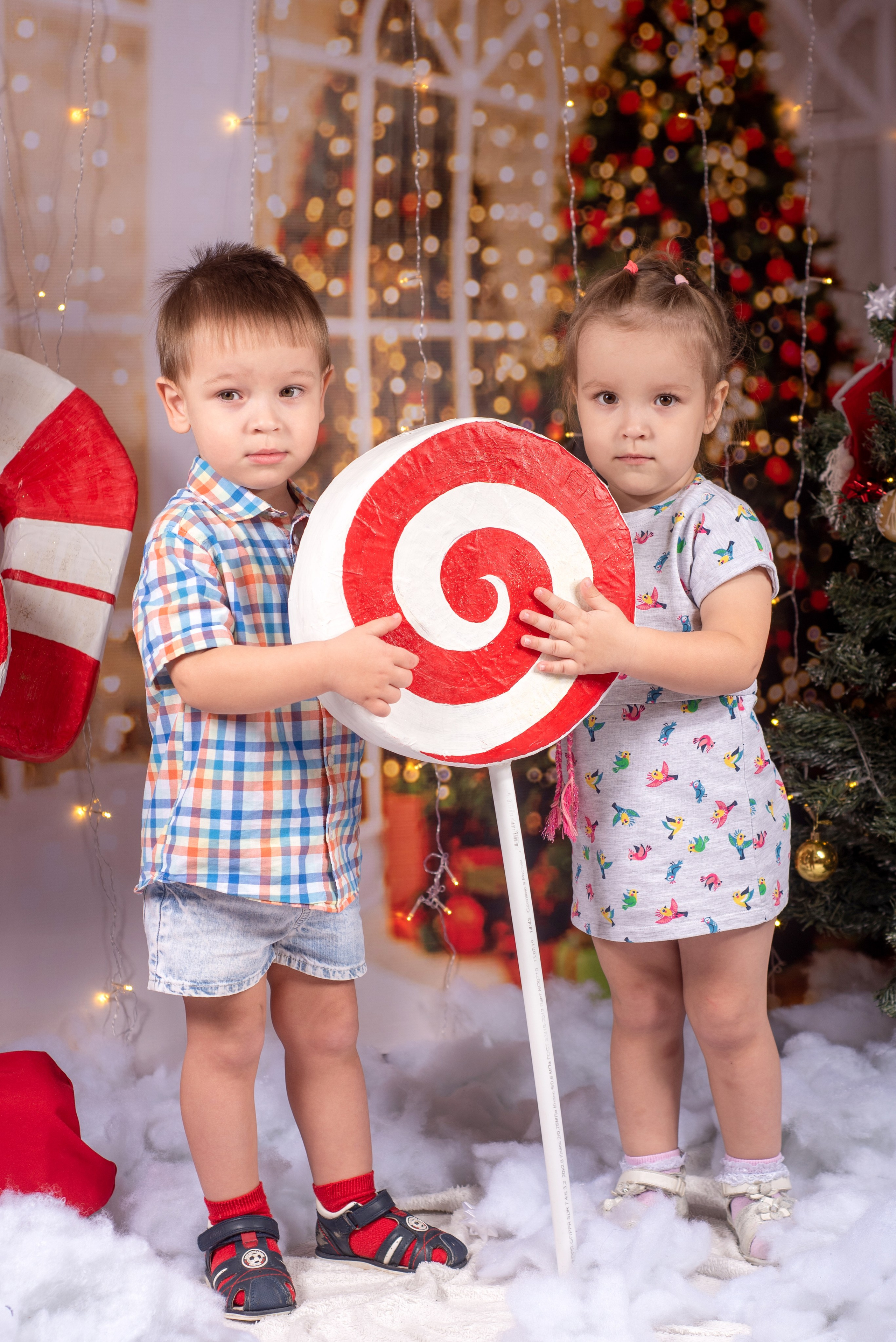 Новый год 2022 «Карамельный». Фотограф новорожденных, семейный детский в Тюмени Татьяна Морозова