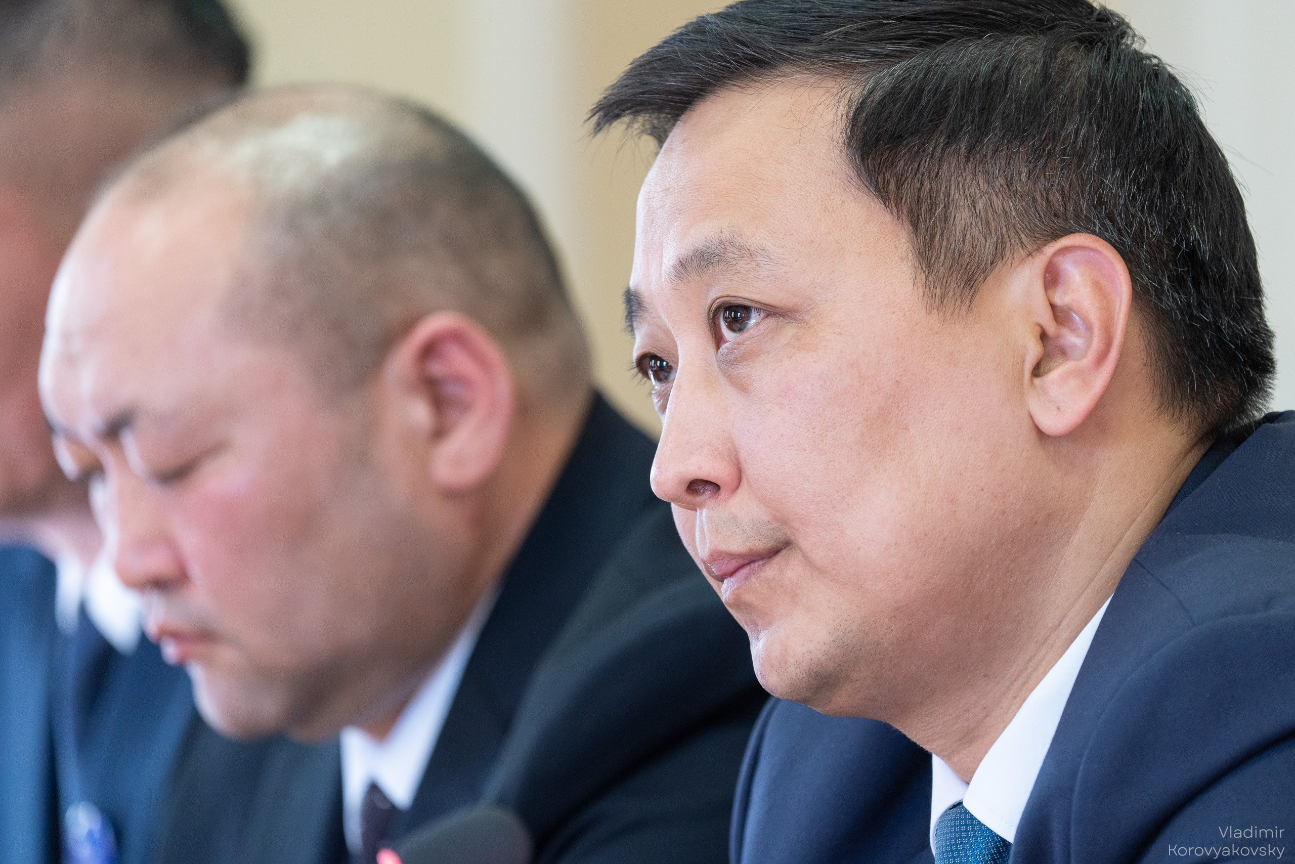 Совещание руководства ПГУПС с Делегациями Исполнительного агентства Правительства Монголии и делегацией АО «УБЖД». Фотограф Владимир Коровяковский