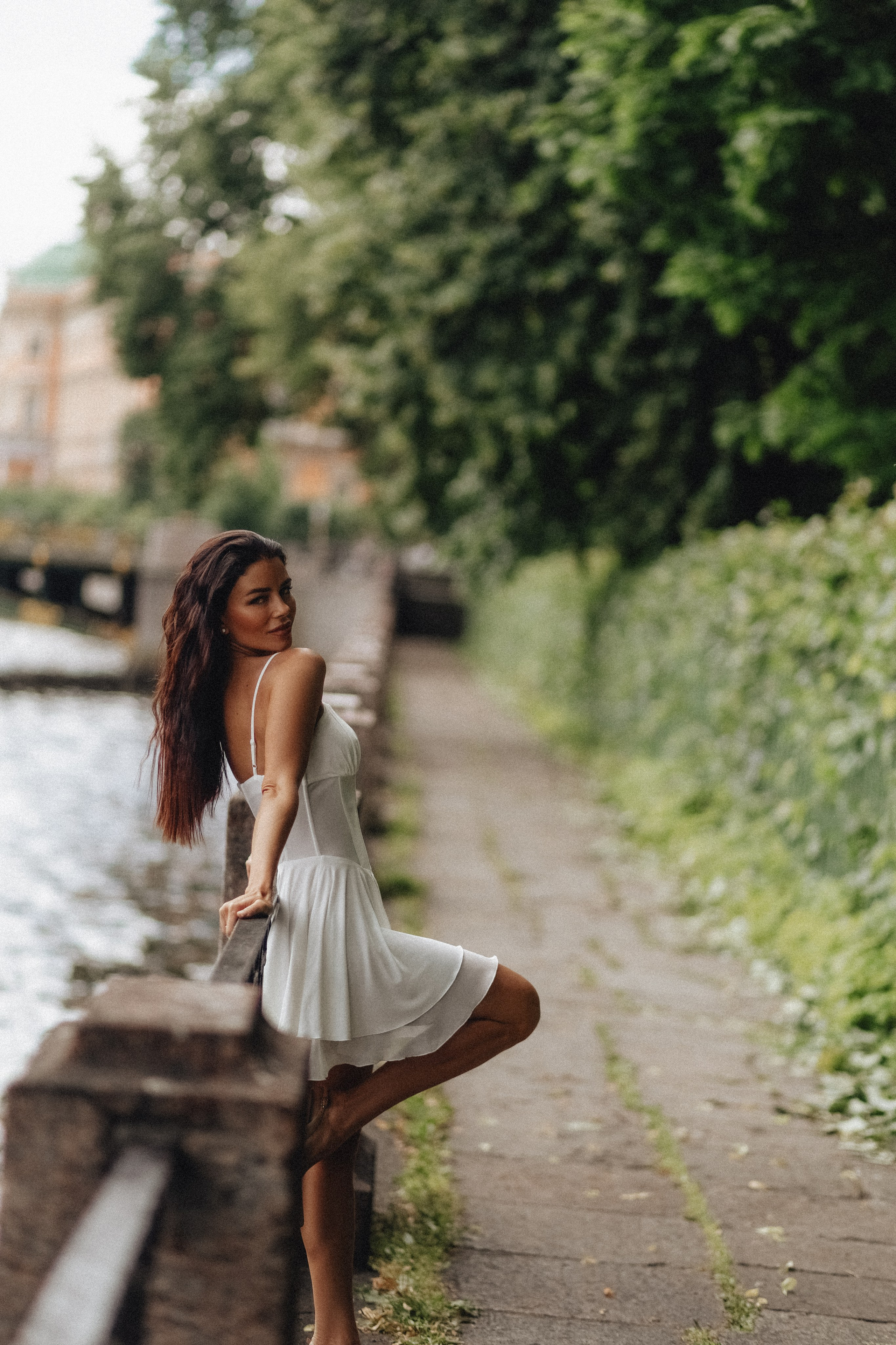 Alexandra | Summer garden. NatalieDmi — фотосессия беременности, семейный фотограф, портрет