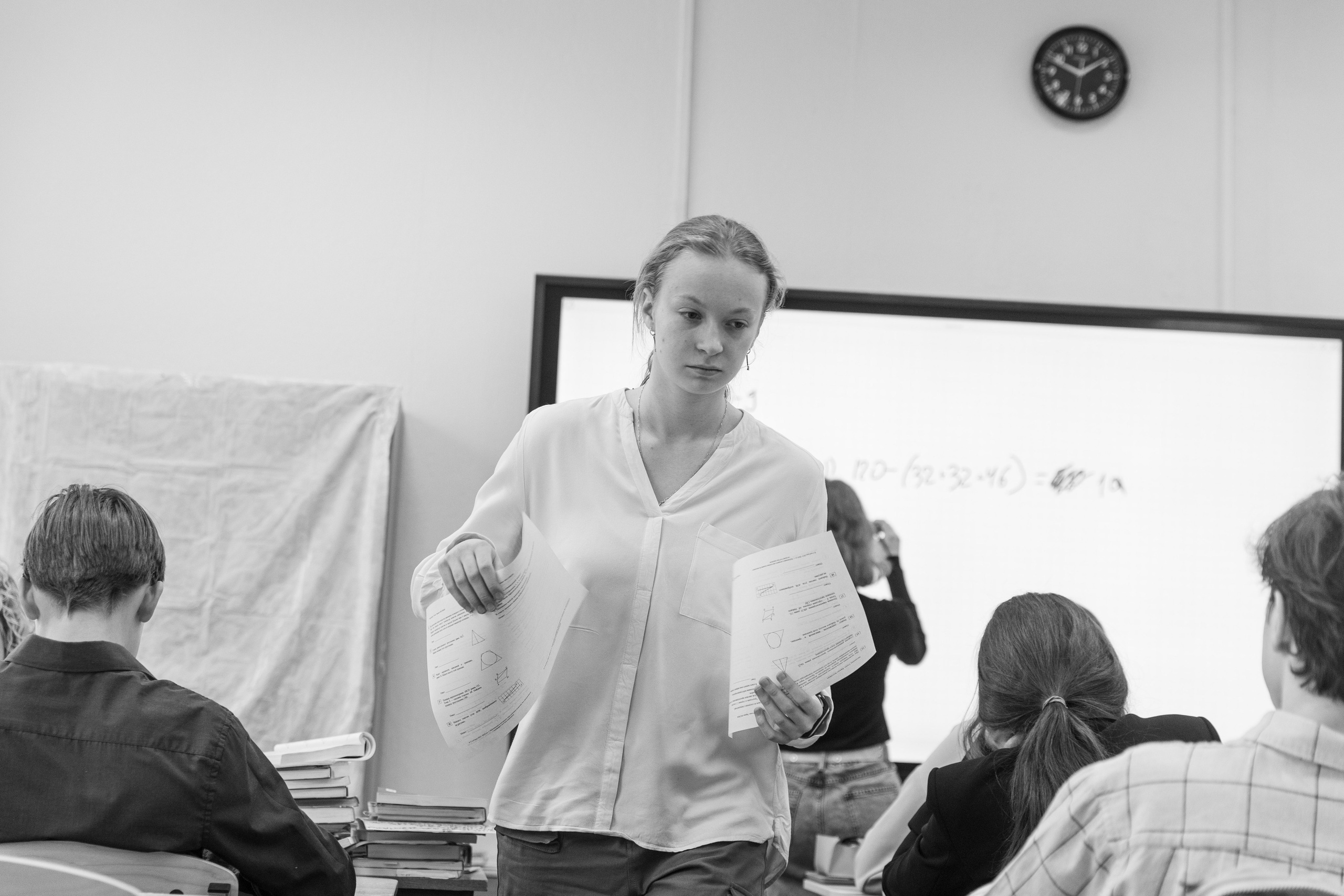 Репортаж с урока. Школьный фотограф в Москве Семенова Ирина