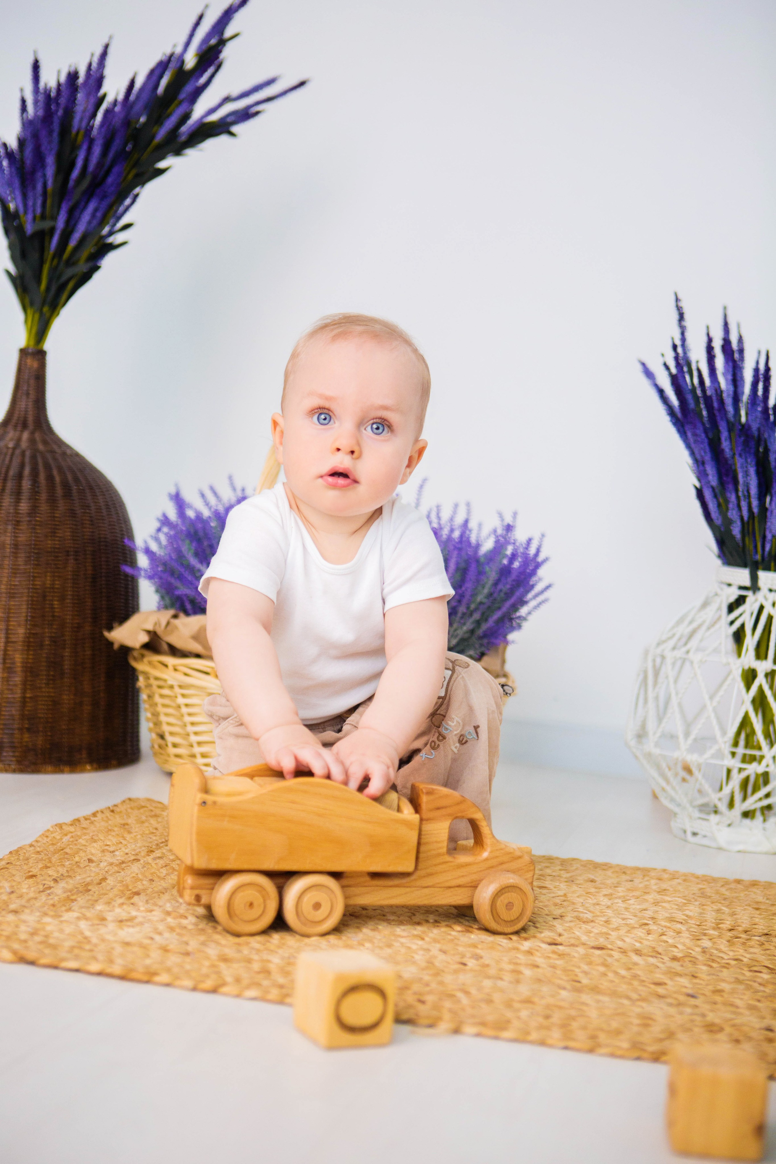 Тёма, 1 год. Фотостудия «Пшеница». Свадебный семейный и детский фотограф в Краснодаре Карина Федоровская
