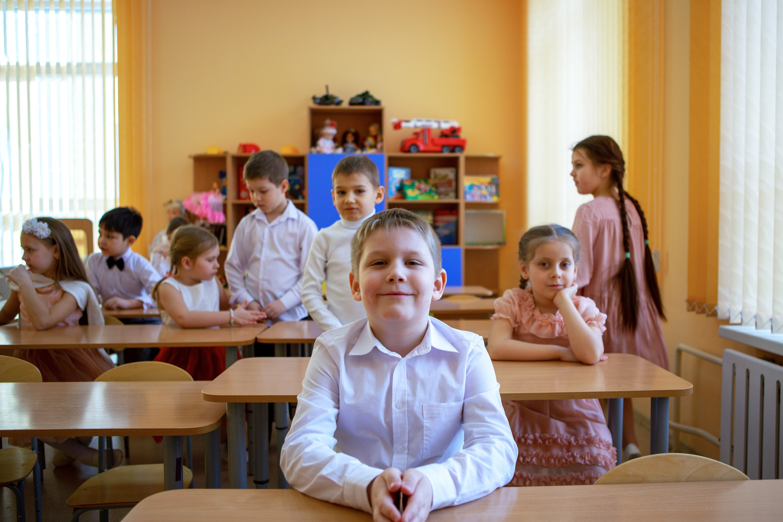 День в детском саду. Выпускные альбомы и школьный фотограф в Подольске, Троицке, Щербинке, Москве и Московской области