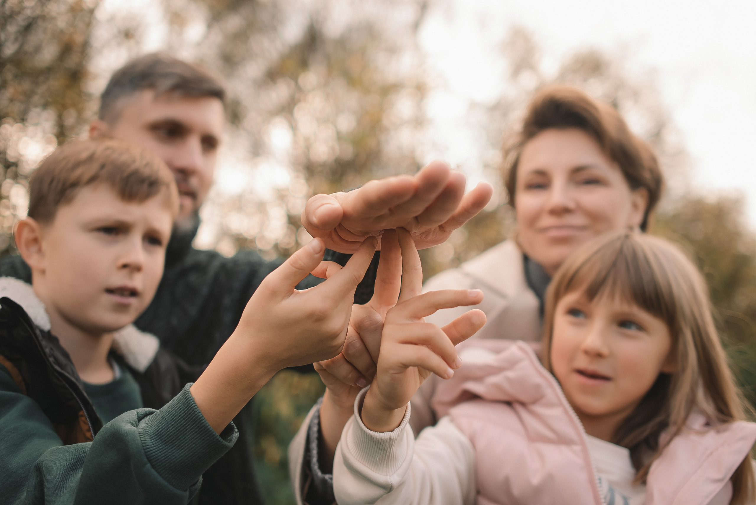 Семейная фотосессия на природе. Семейный и детский фотограф в Обнинске, Калуге, Москве