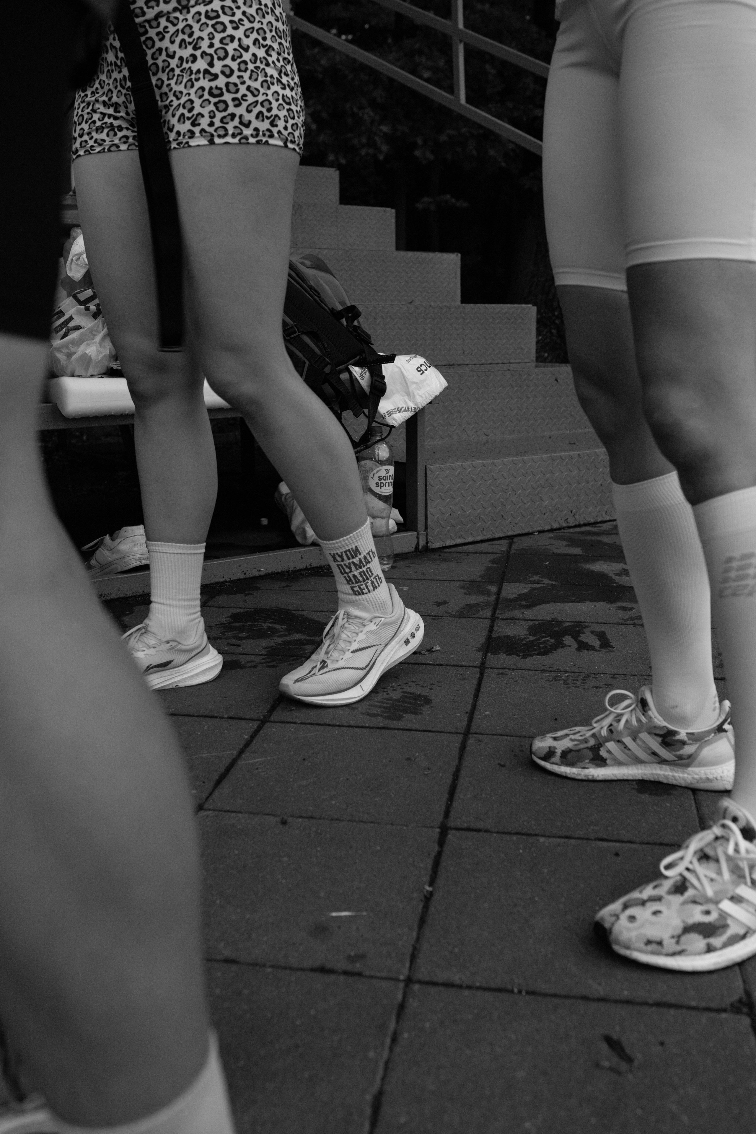 Тренировка сквозь призму чб. Александра Мельниченко/ Бегающий фотограф