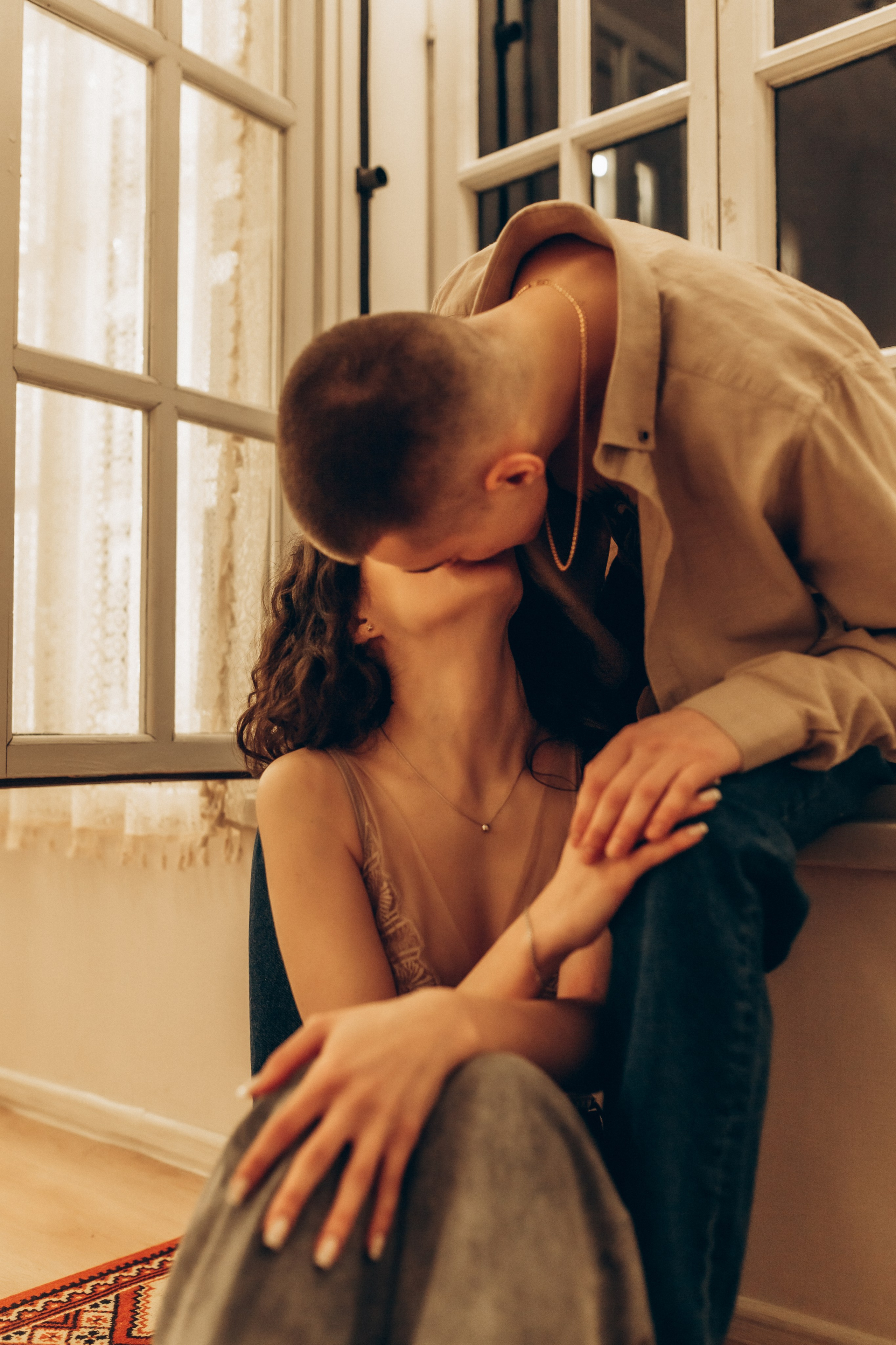 LoveStory Никита и Лиза в студии. Фотограф Санкт-Петербург Князева Елизавета