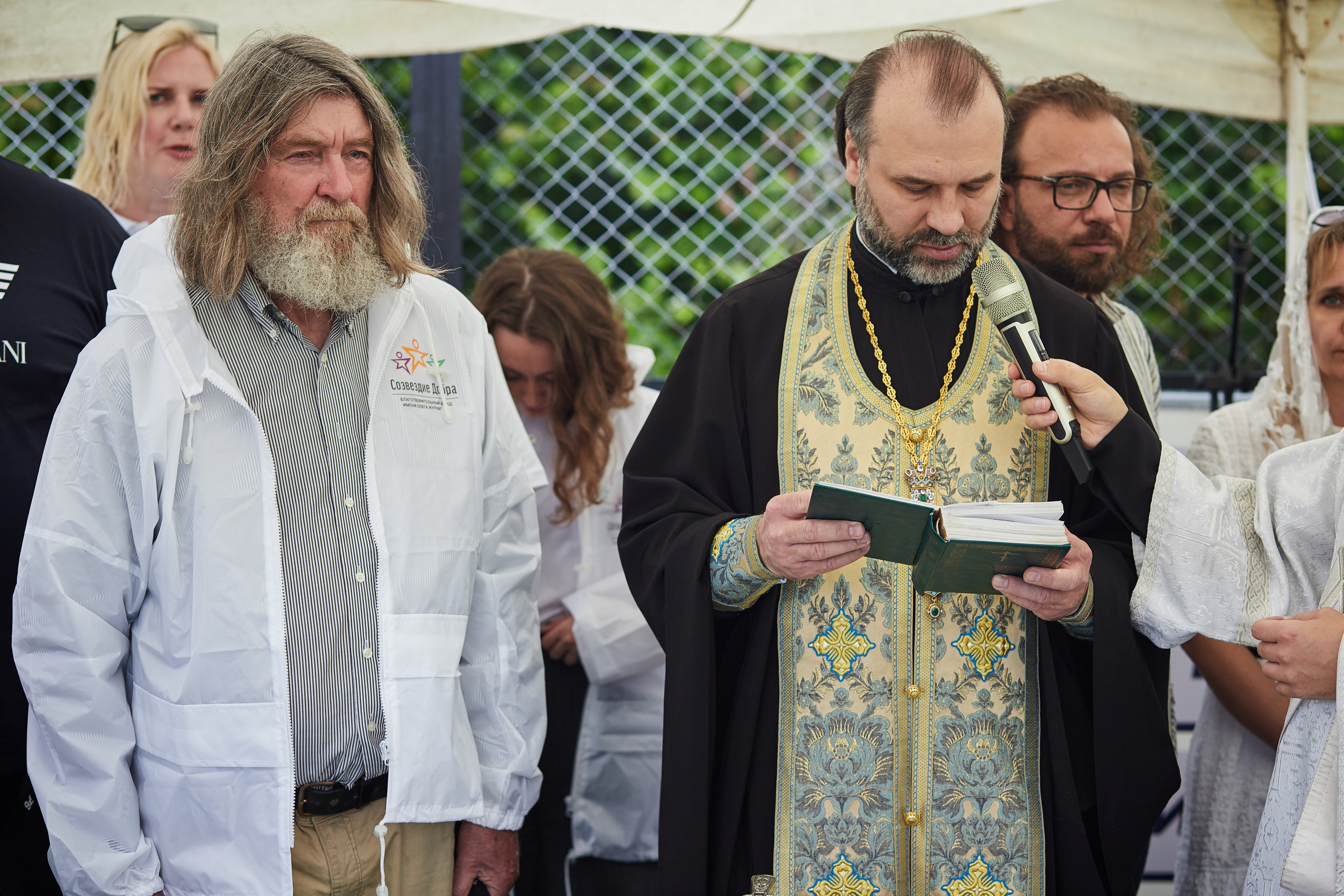 Открытие хоккейной площадки с Федором Конюховым. Репортажный Фотограф