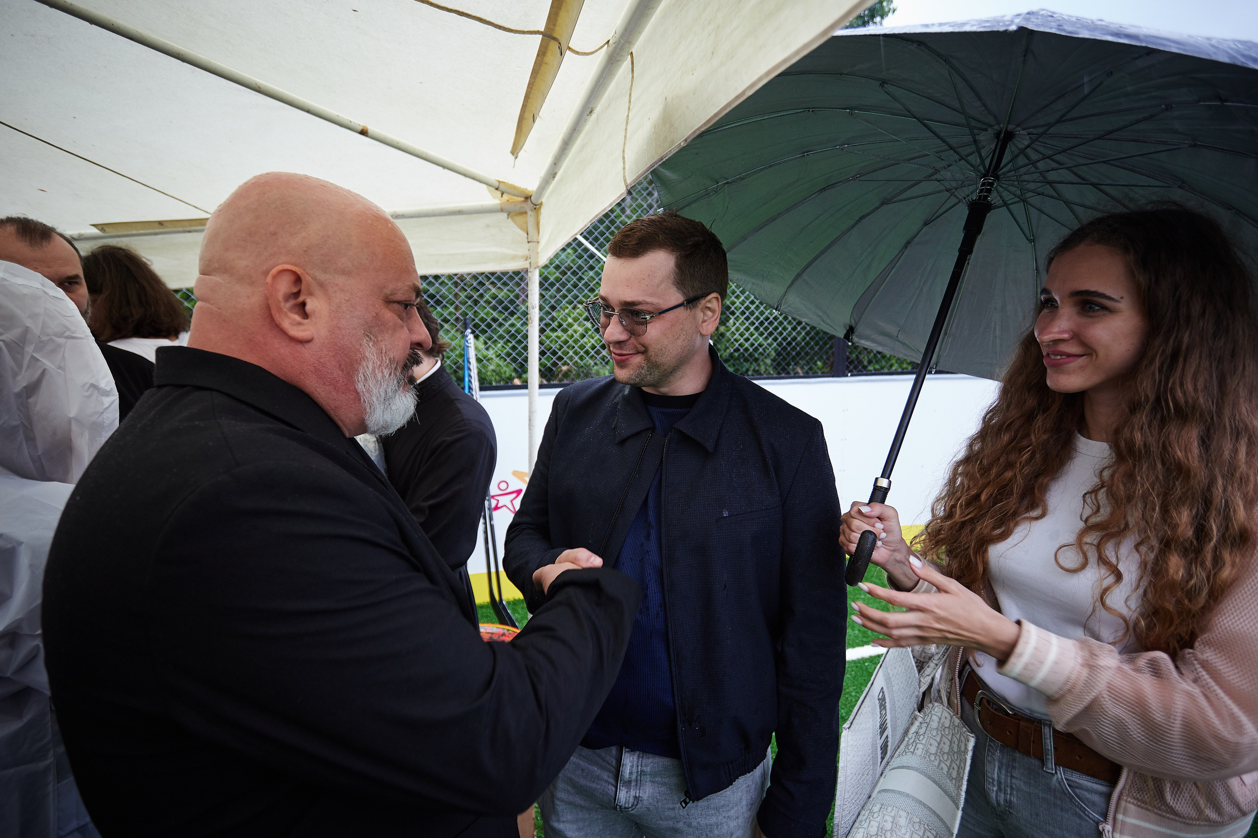 Открытие хоккейной площадки с Федором Конюховым. Репортажный Фотограф