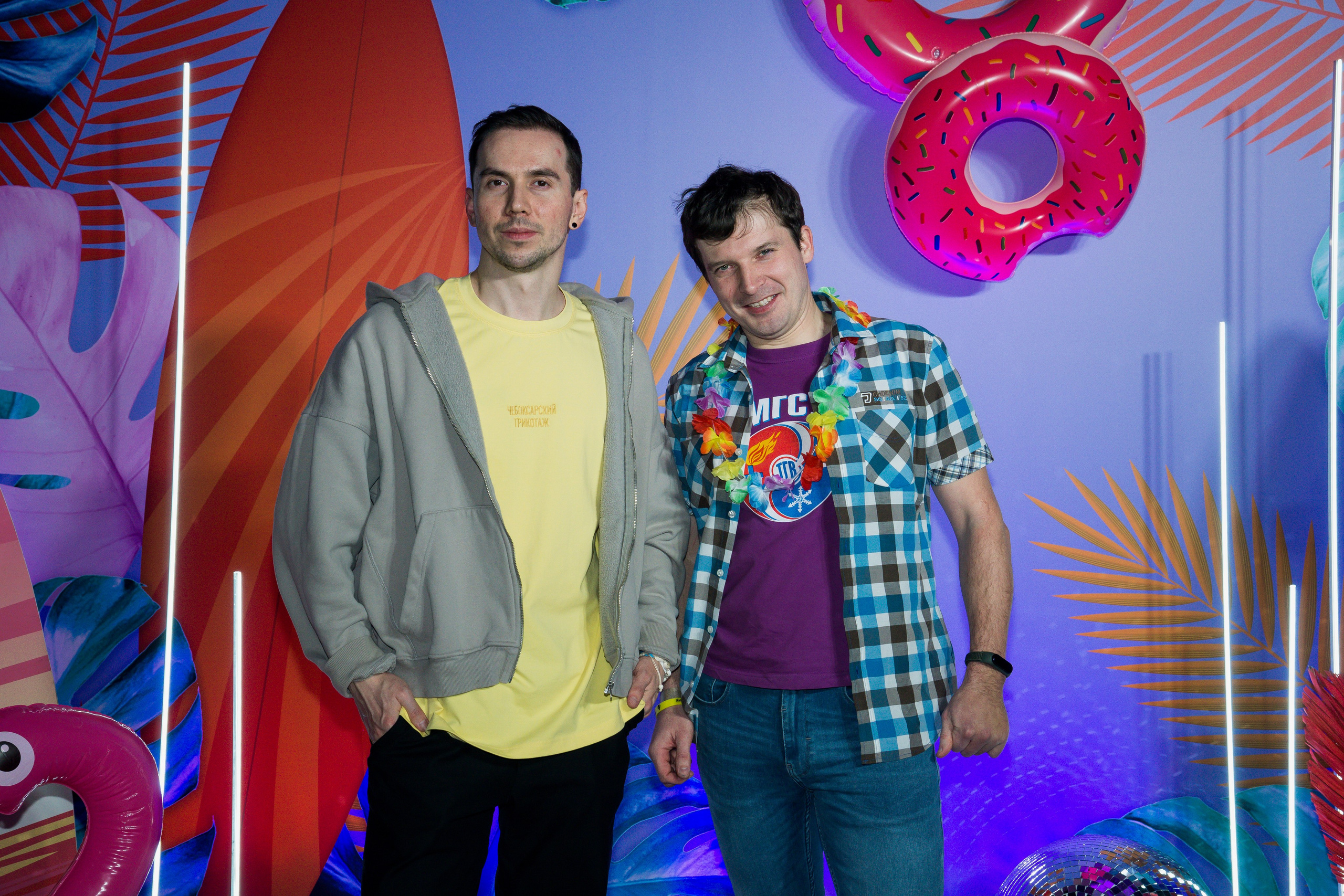 МТС корпоратив Гавайская вечеринка. Фотограф