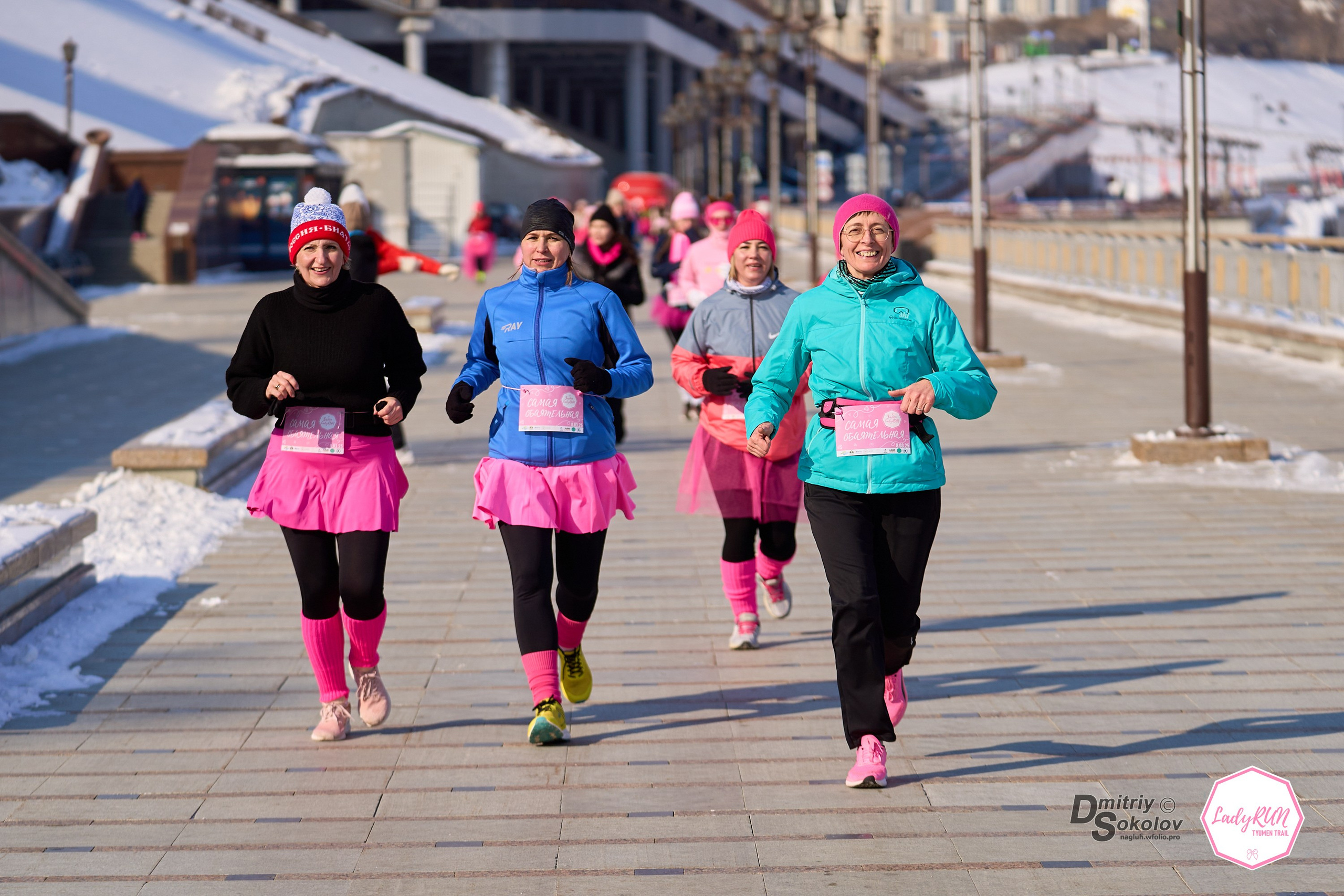 Забег 8 марта. Портретный и репортажный фотограф в Тюмени | Соколов Дмитрий