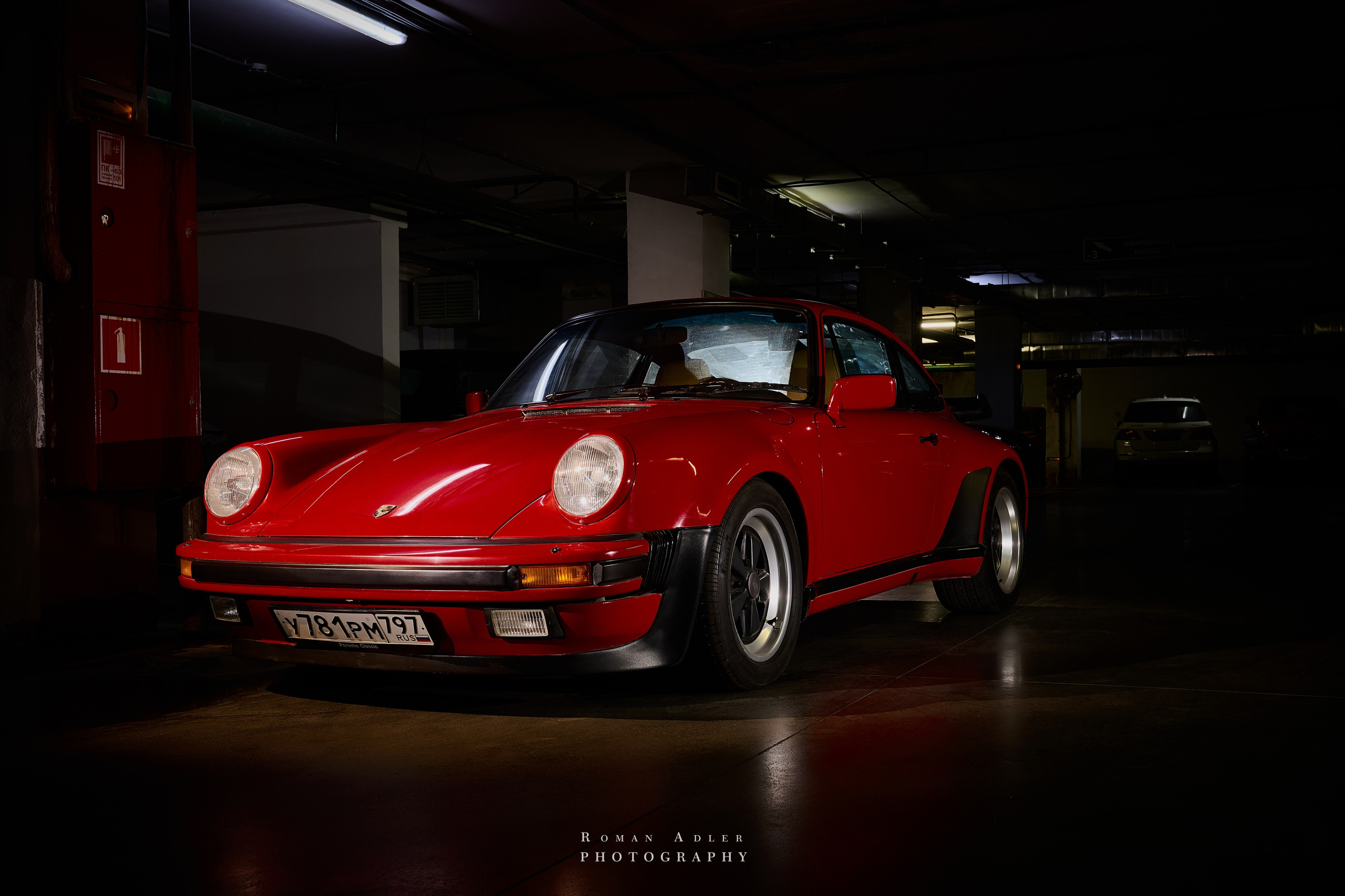 Porsche 911 Turbo. Фотограф Роман Адлер