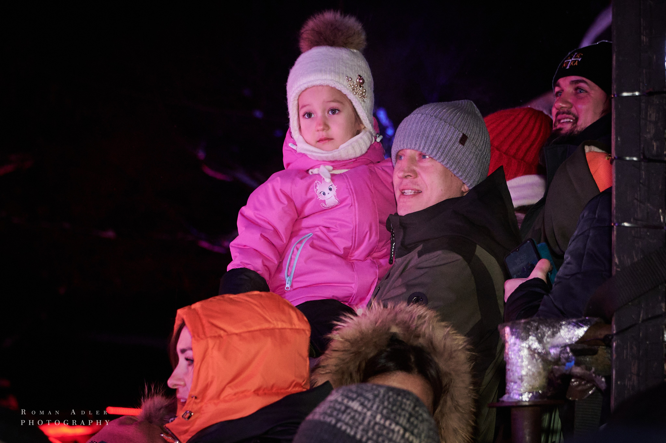 Новогодняя сказка от Ночных волков. Фотограф Роман Адлер