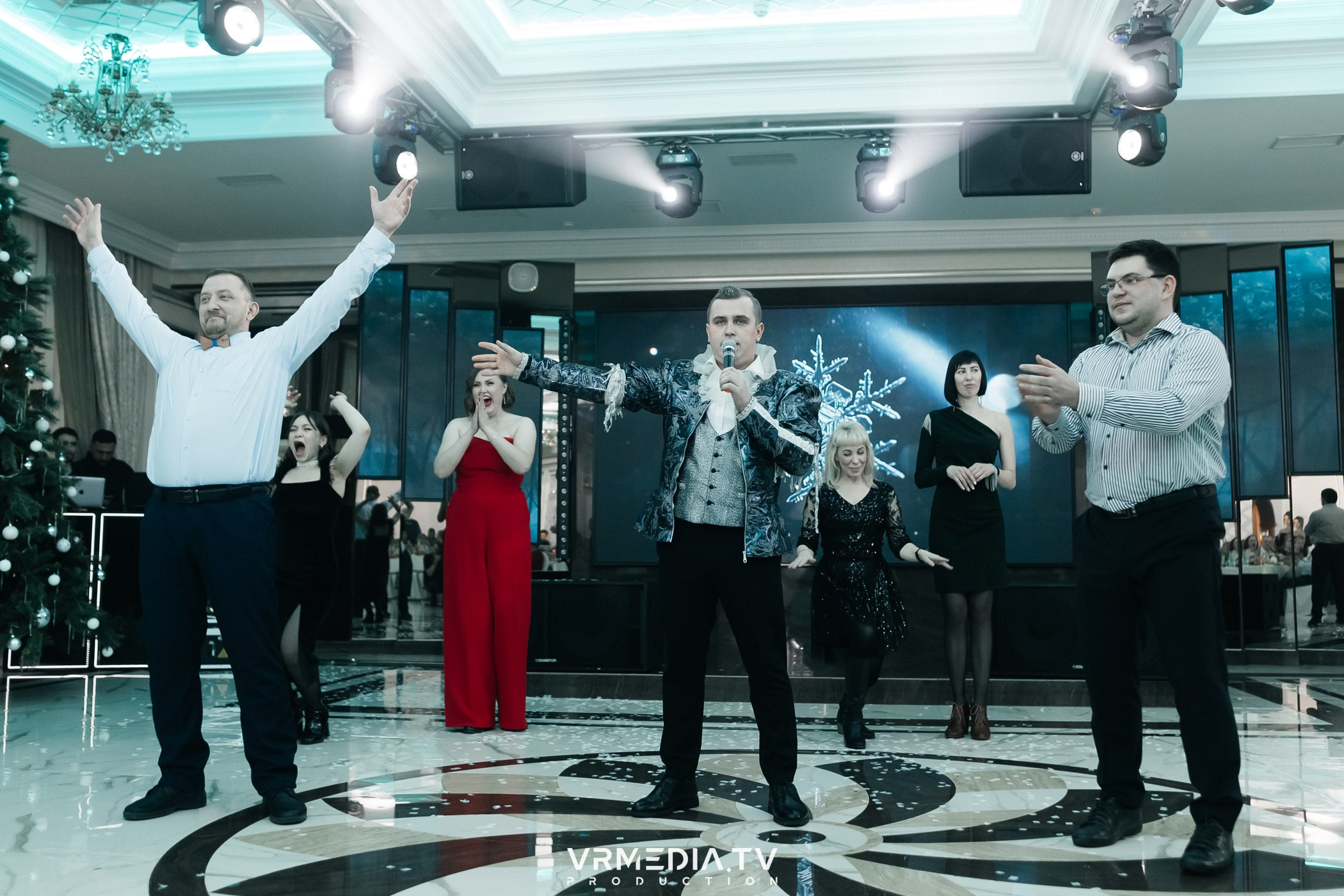 Новогодний вечер в ресторане «Лазурный Берег»