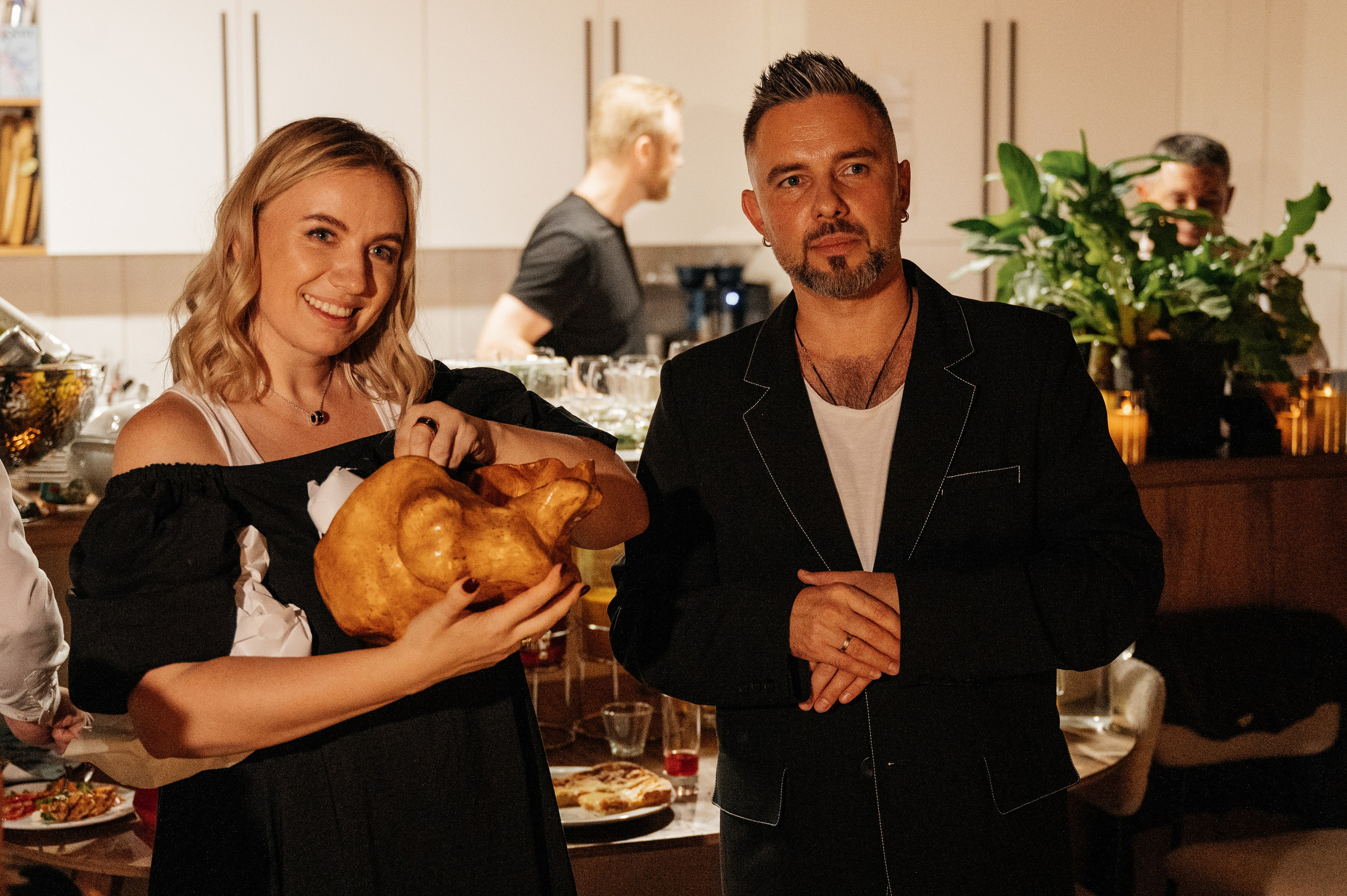 Невероятно атмосферный семейный ужин. Wedding photographer in Moscow and around the world Andrey Medvednikov