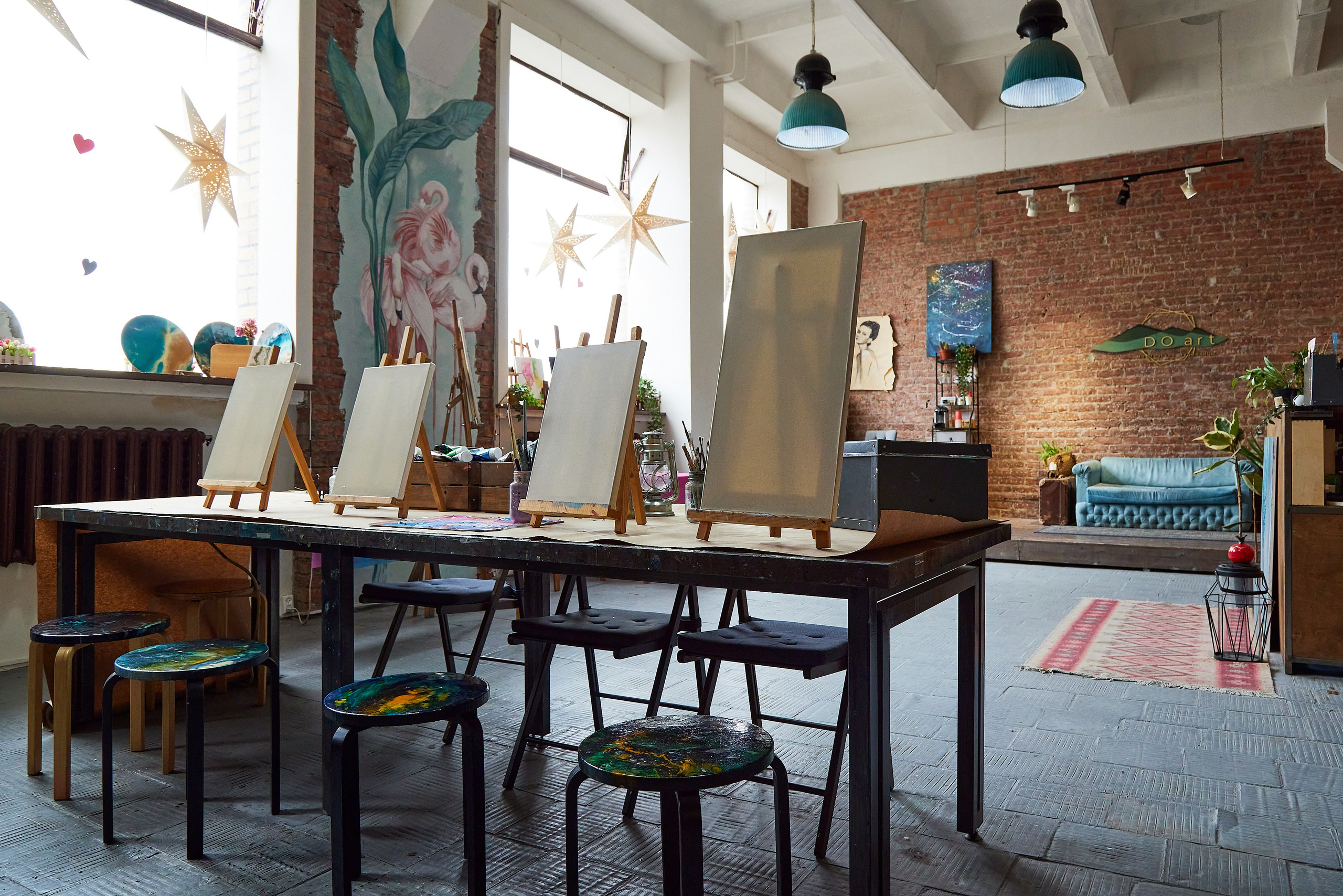 Творческая студия для взрослых Loft room. Фотограф Анастасия Леонтьева Санкт-Петербург