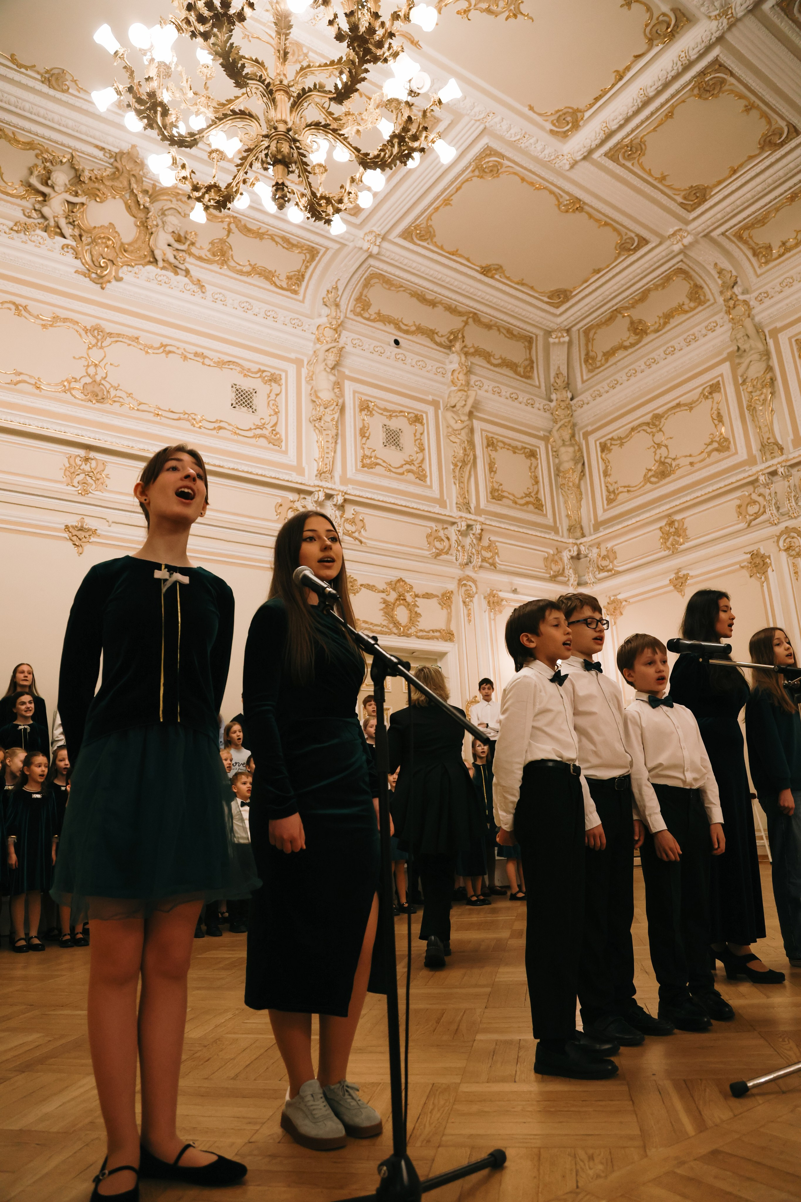 Отчетный концерт Детского хора Филармонического общества. Репортажная съемка. Фотограф в Санкт-Петербурге Валерия Закатеева