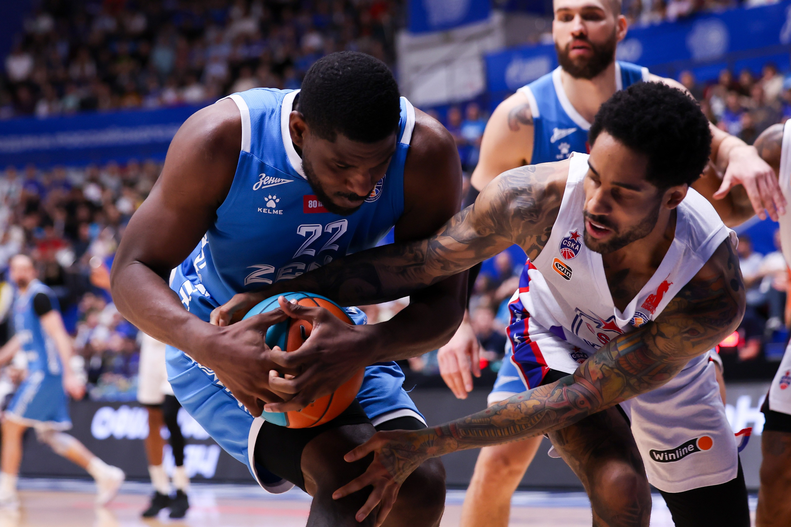 БК «Зенит» — ПБК «ЦСКА» финал ЕЛ ВТБ 5 игра 06.06.2025. Спортивный и репортажный фотограф Антон Тереханов