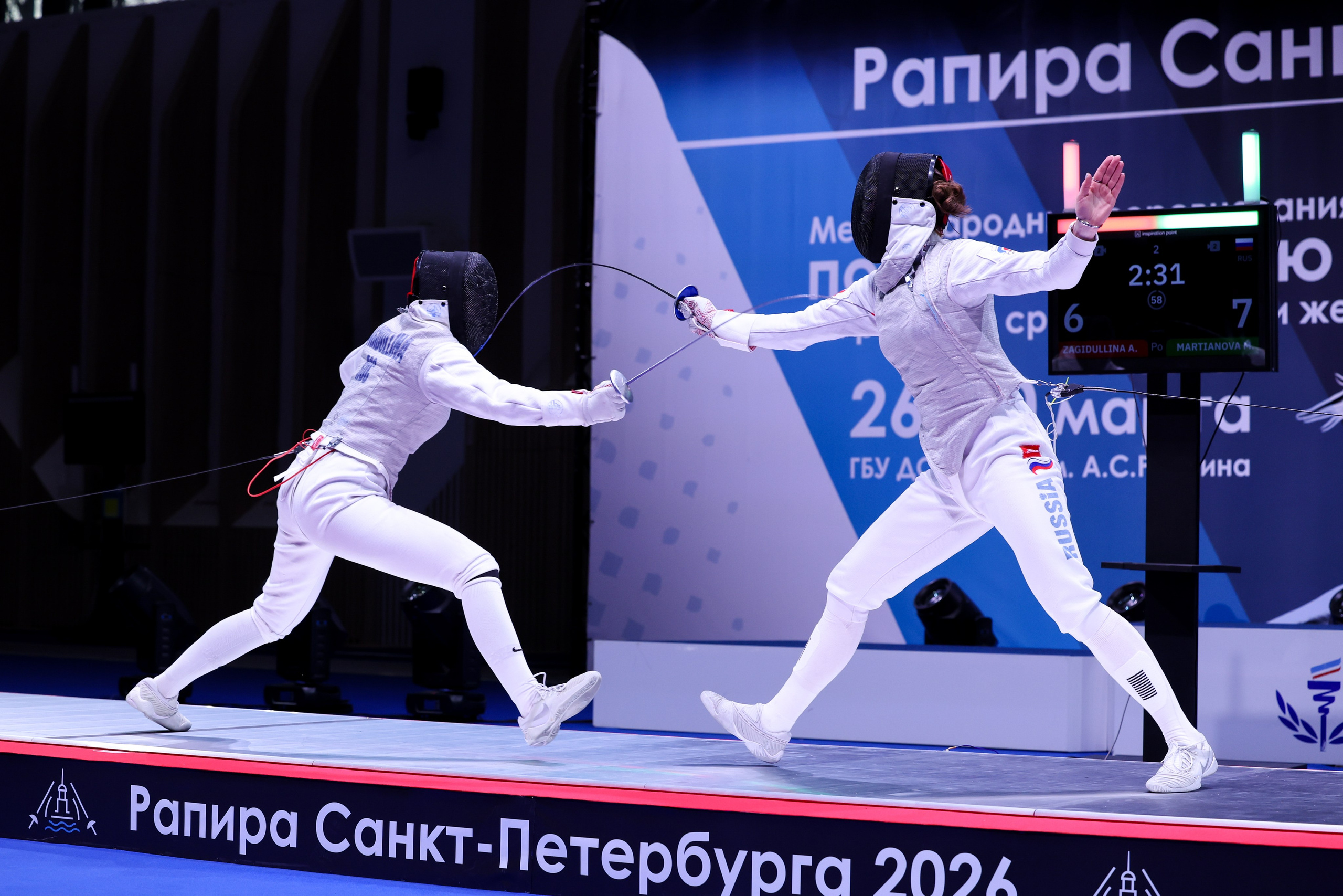 Рапира Санкт-Петербурга 2026 28-30.03.2026. Спортивный и репортажный фотограф Антон Тереханов