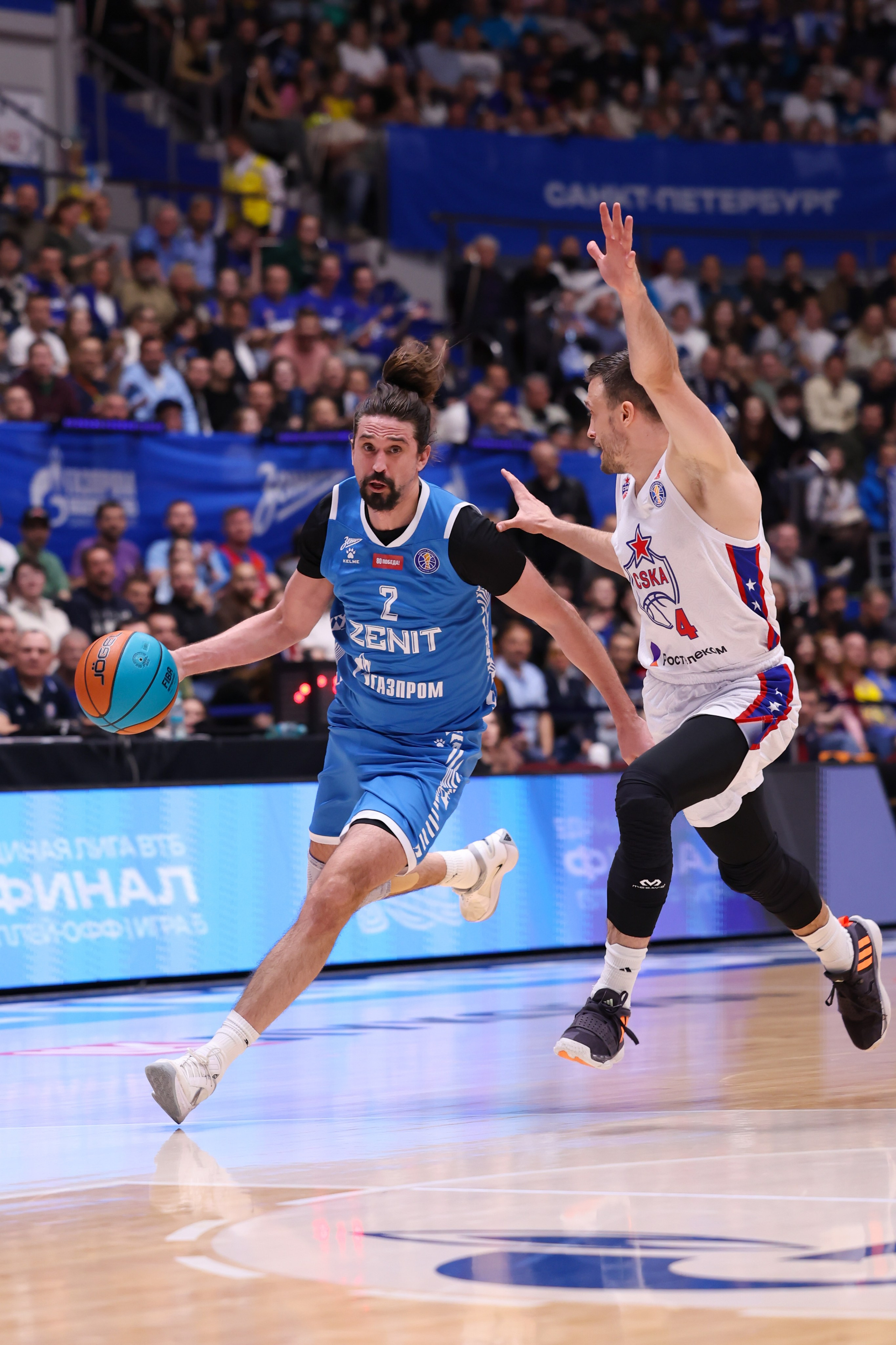 БК «Зенит» — ПБК «ЦСКА» финал ЕЛ ВТБ 5 игра 06.06.2025. Спортивный и репортажный фотограф Антон Тереханов