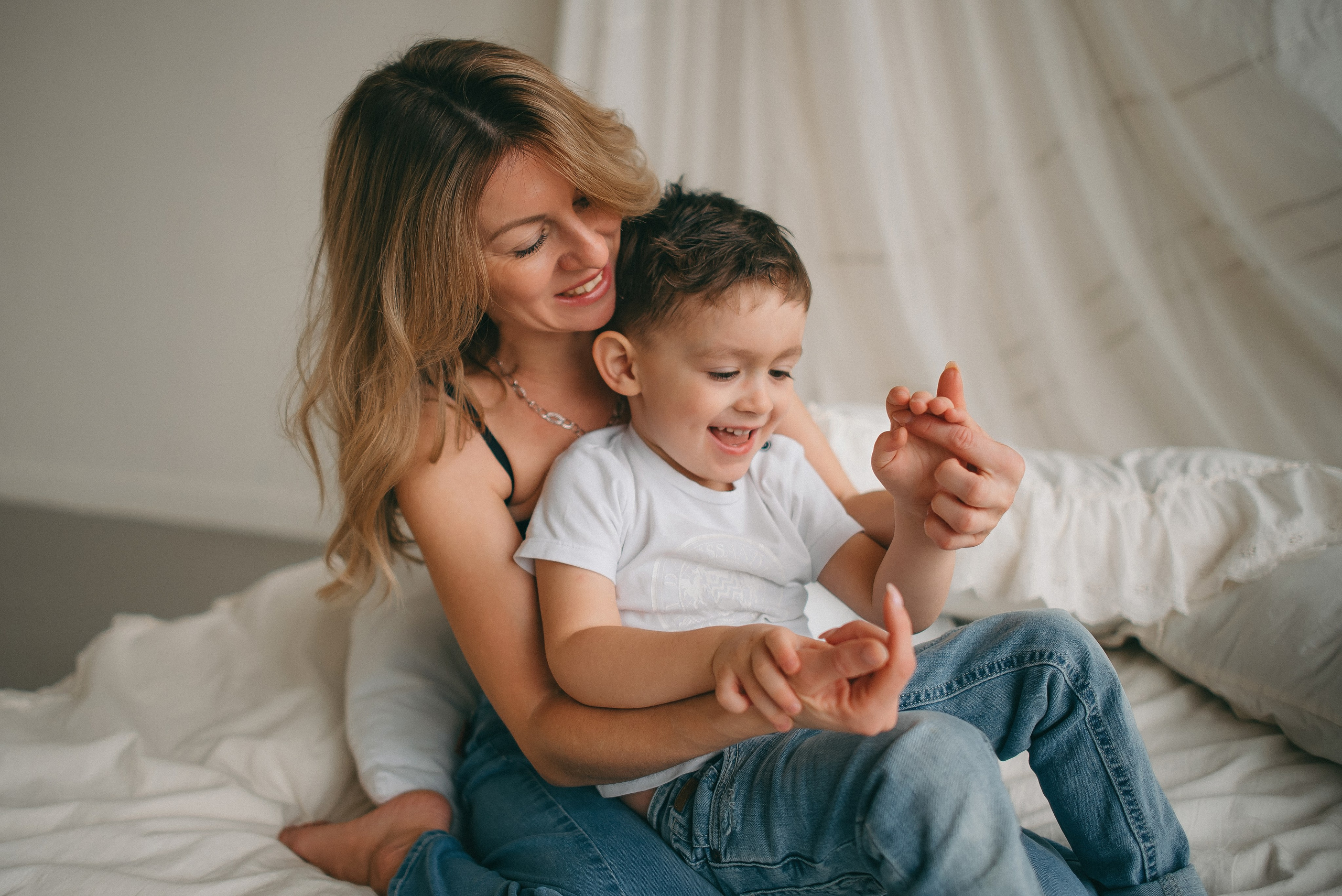 Семейная фотосессия в студии. Семейный и детский фотограф в Обнинске, Калуге, Москве