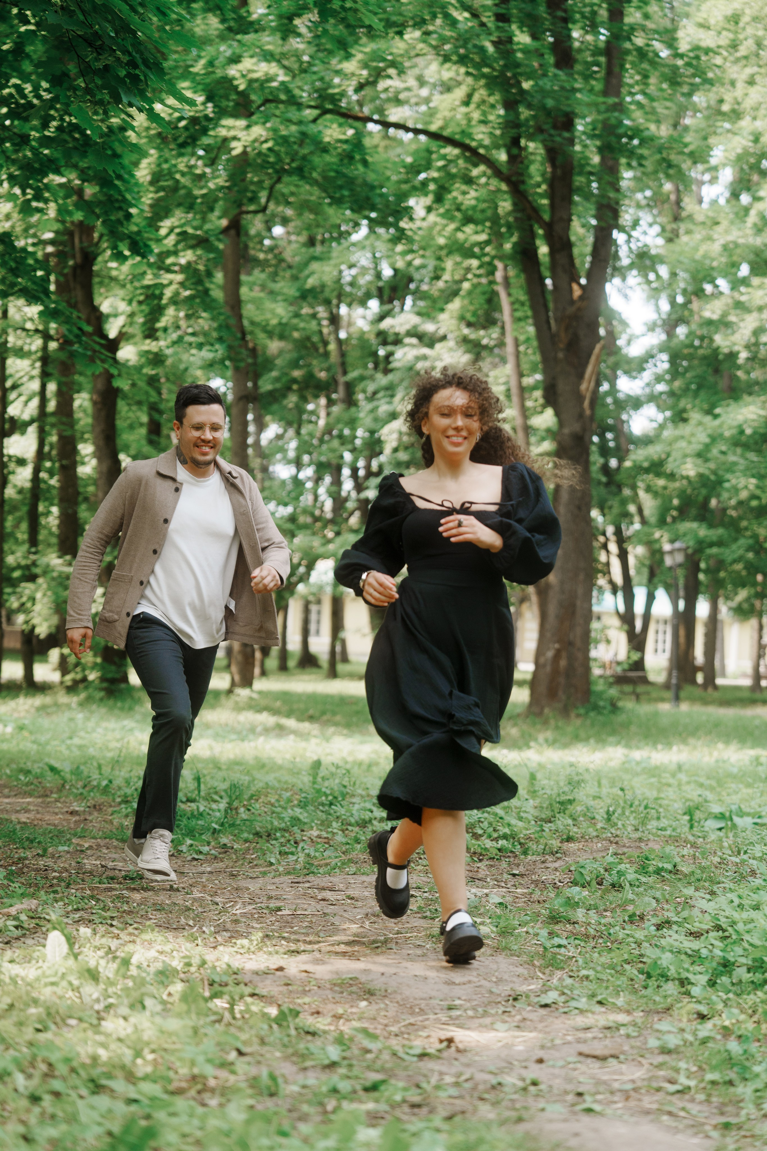 Love Story Олега и Майи в Московском парке. Саша Потапкин Фотограф. Сочи, Екатеринбург, Москва