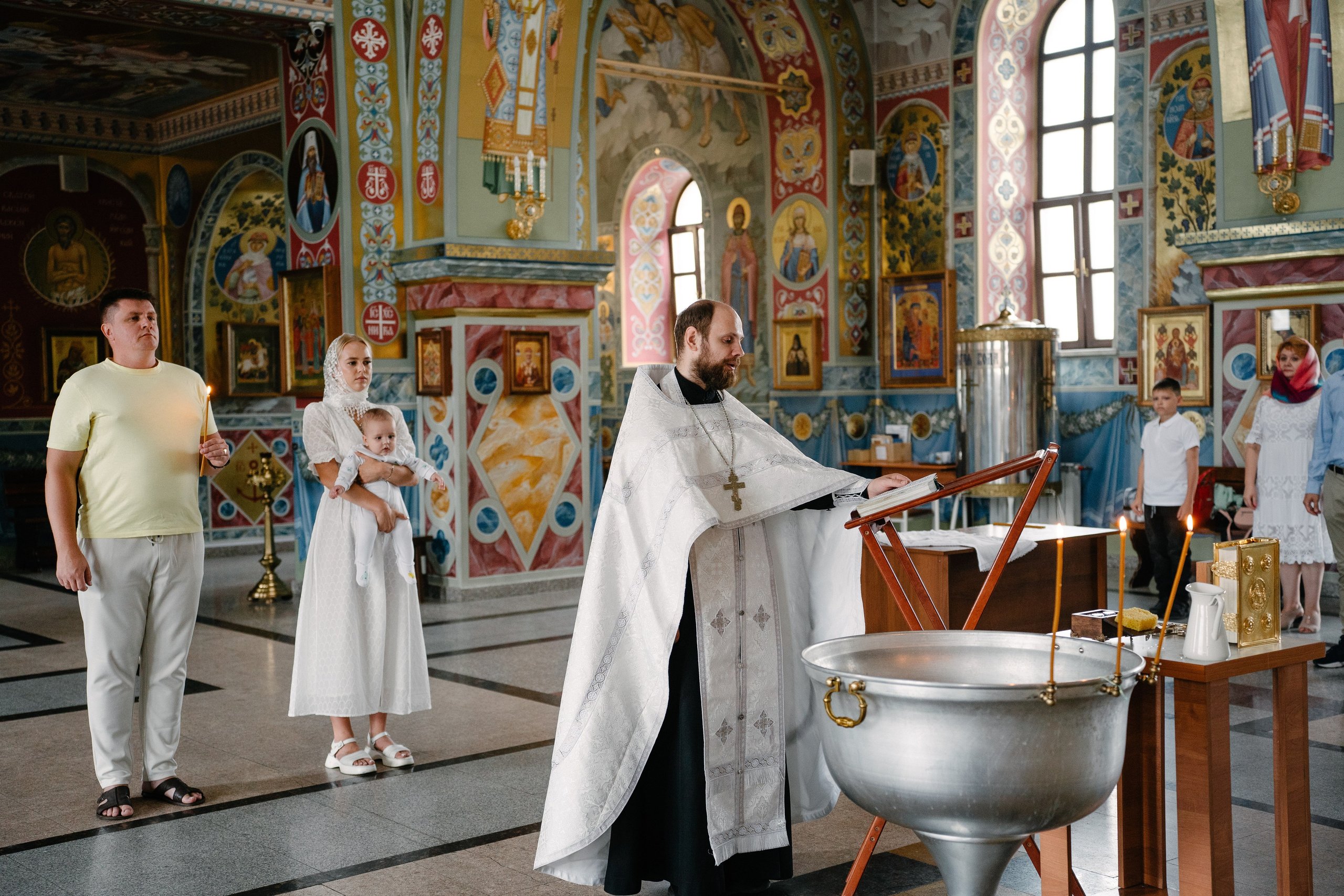 Крещение Ильи. Свадебный и семейный фотограф в Воронеже Анастасия Бойко