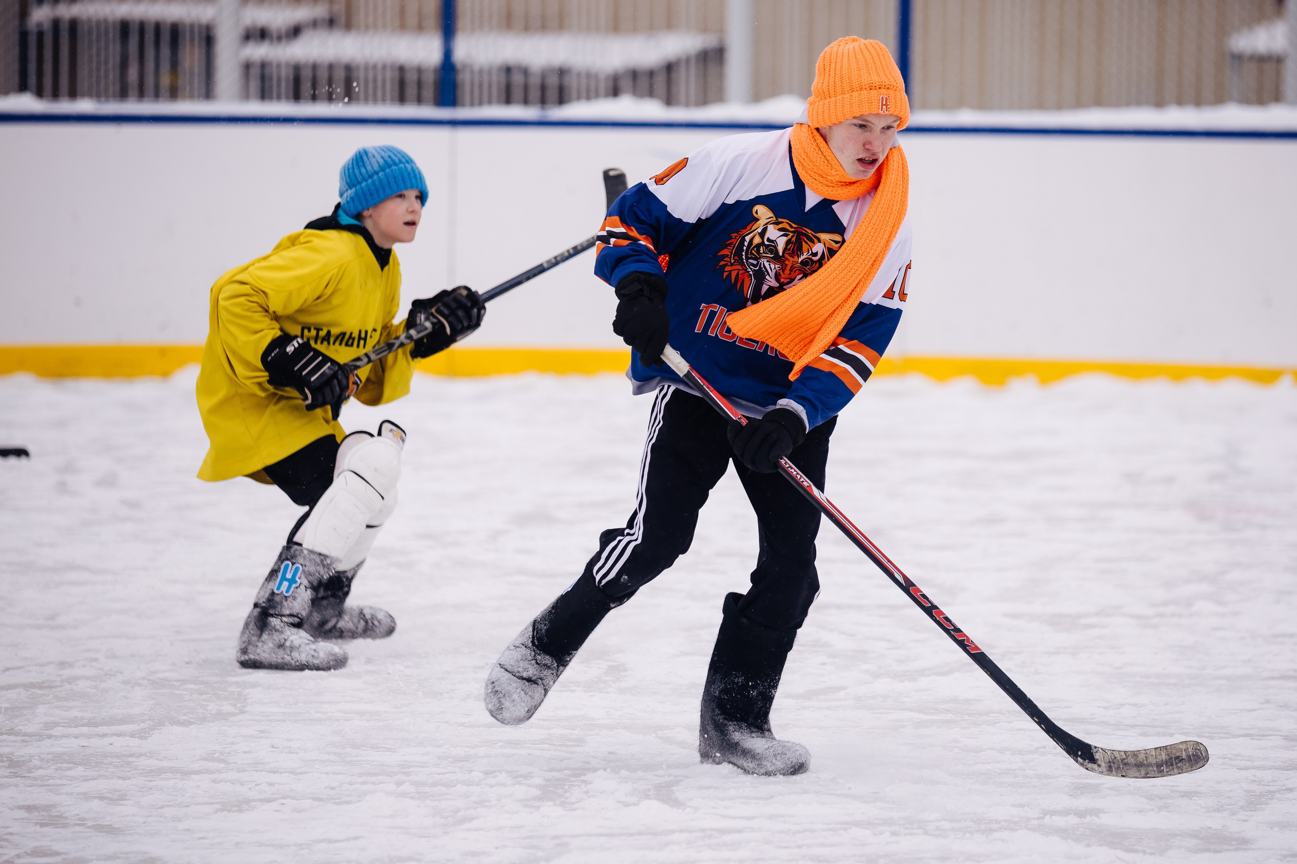 Хоккей на валенках // 22.02.25. Денис Прохоров Фотограф в г. Магнитогорск