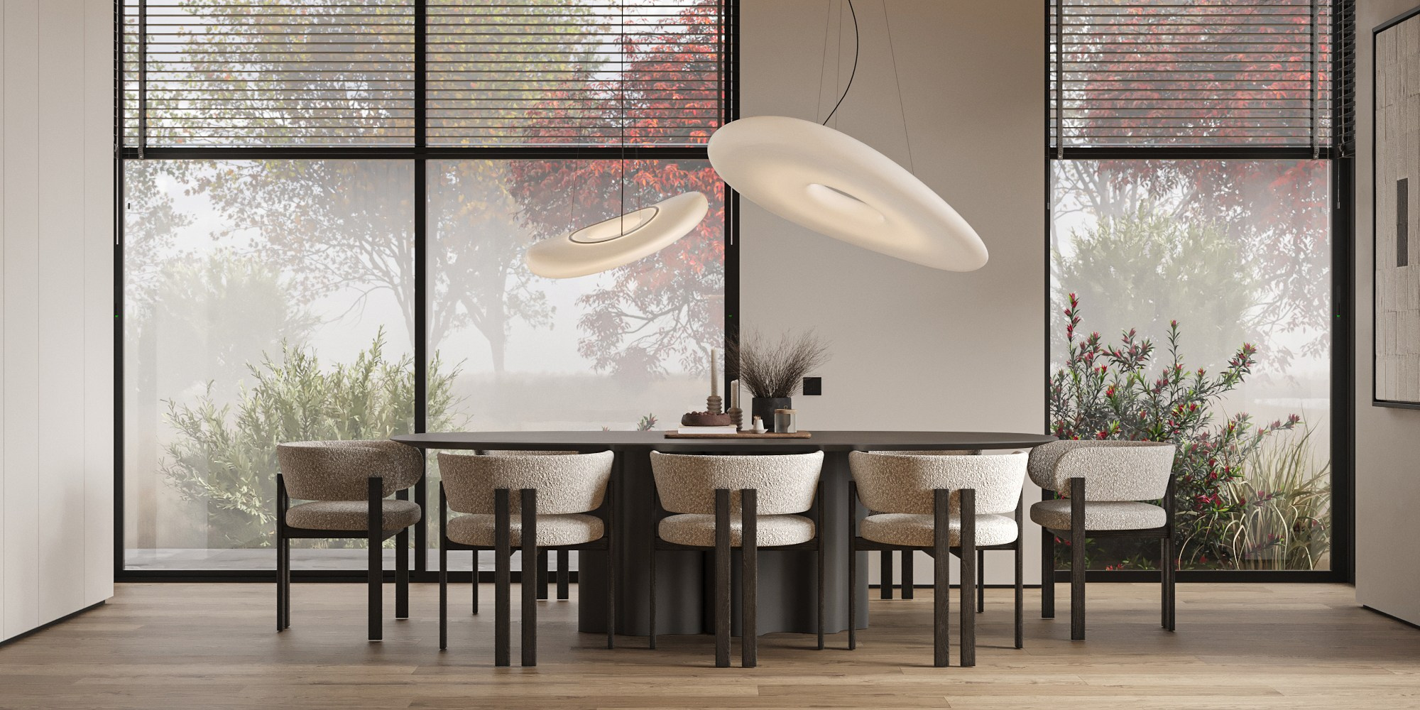 Кухня-гостиная ЖК «Паруса мечты». 3D визуализация интерьера Надежда Соколова