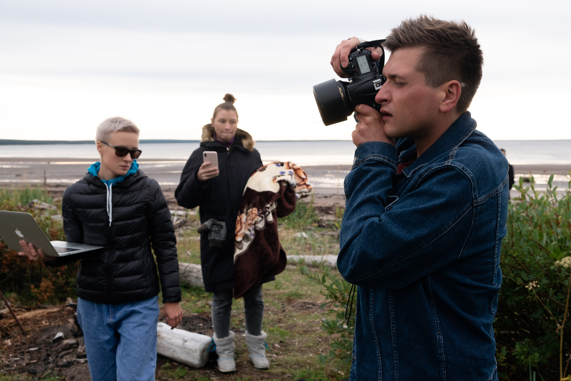 Backstage — Съёмка в Умбе. Репортаж — Бэки — Портреты. Москва, СПб. Алексей Назаров
