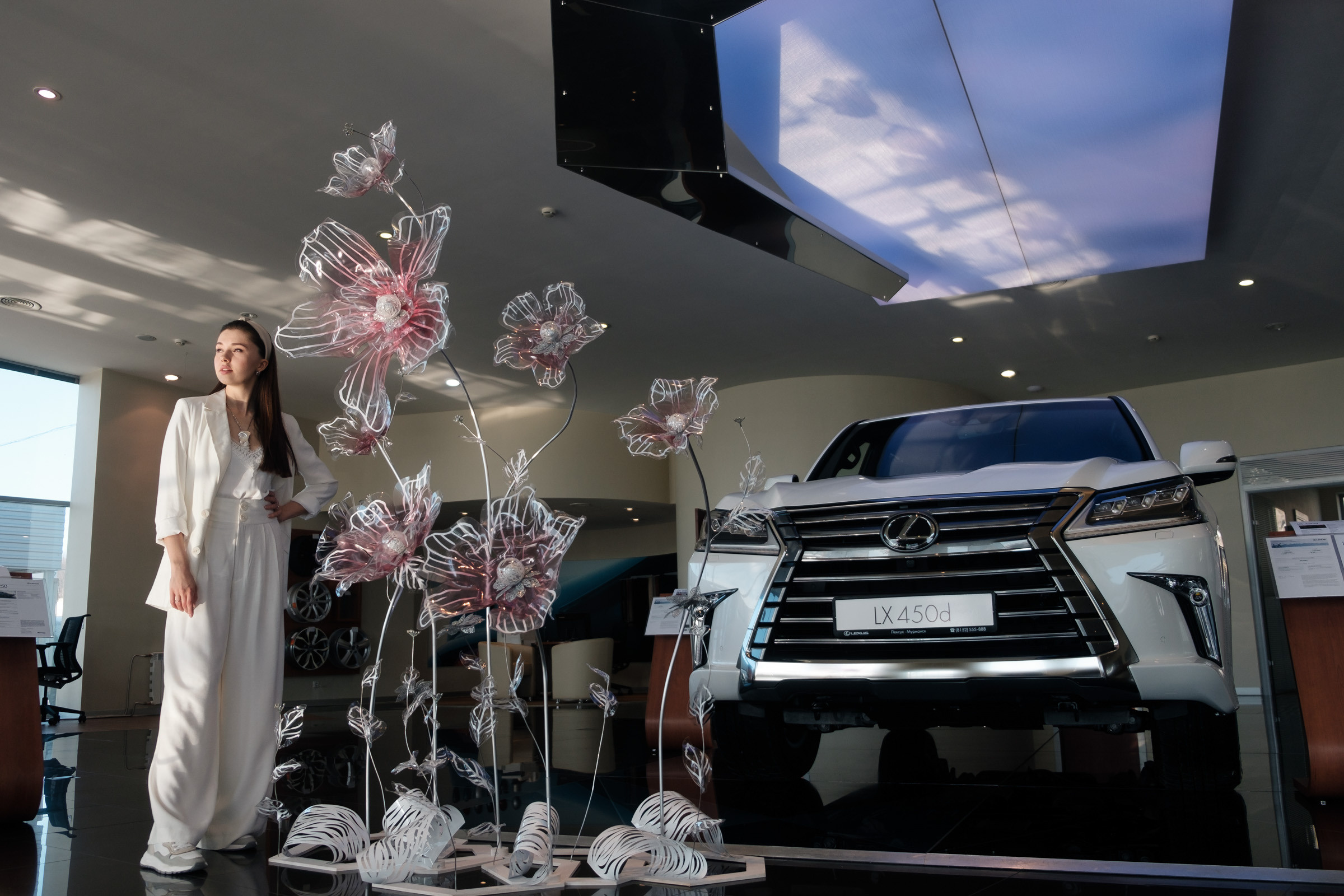 Салон Lexus — декор LOOK in DEKOR. Репортаж — Бэки — Портреты. Москва, СПб. Алексей Назаров