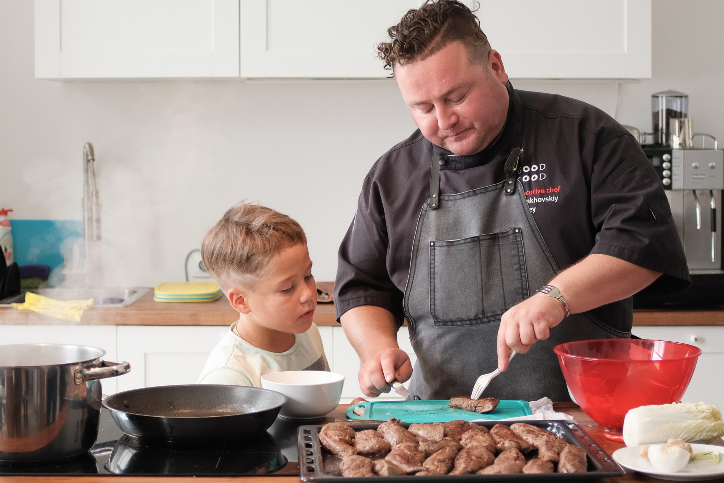 Кулинарный мастер-класс. Репортаж — Бэки — Портреты. Москва, СПб. Алексей Назаров