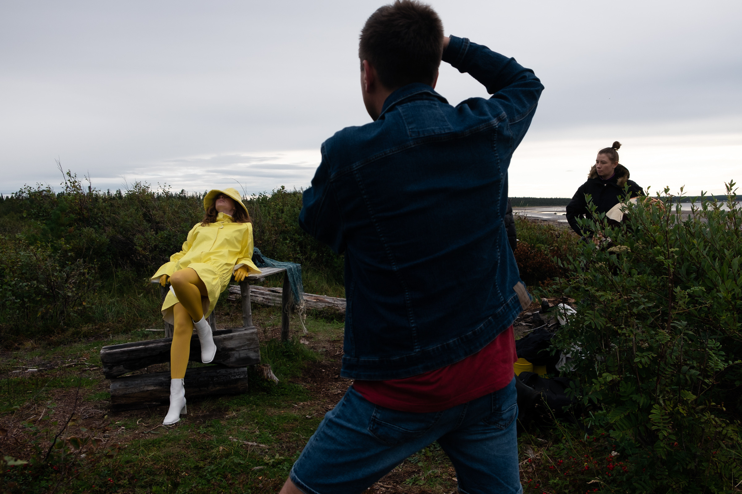 Backstage — Съёмка в Умбе. Репортаж — Бэки — Портреты. Москва, СПб. Алексей Назаров