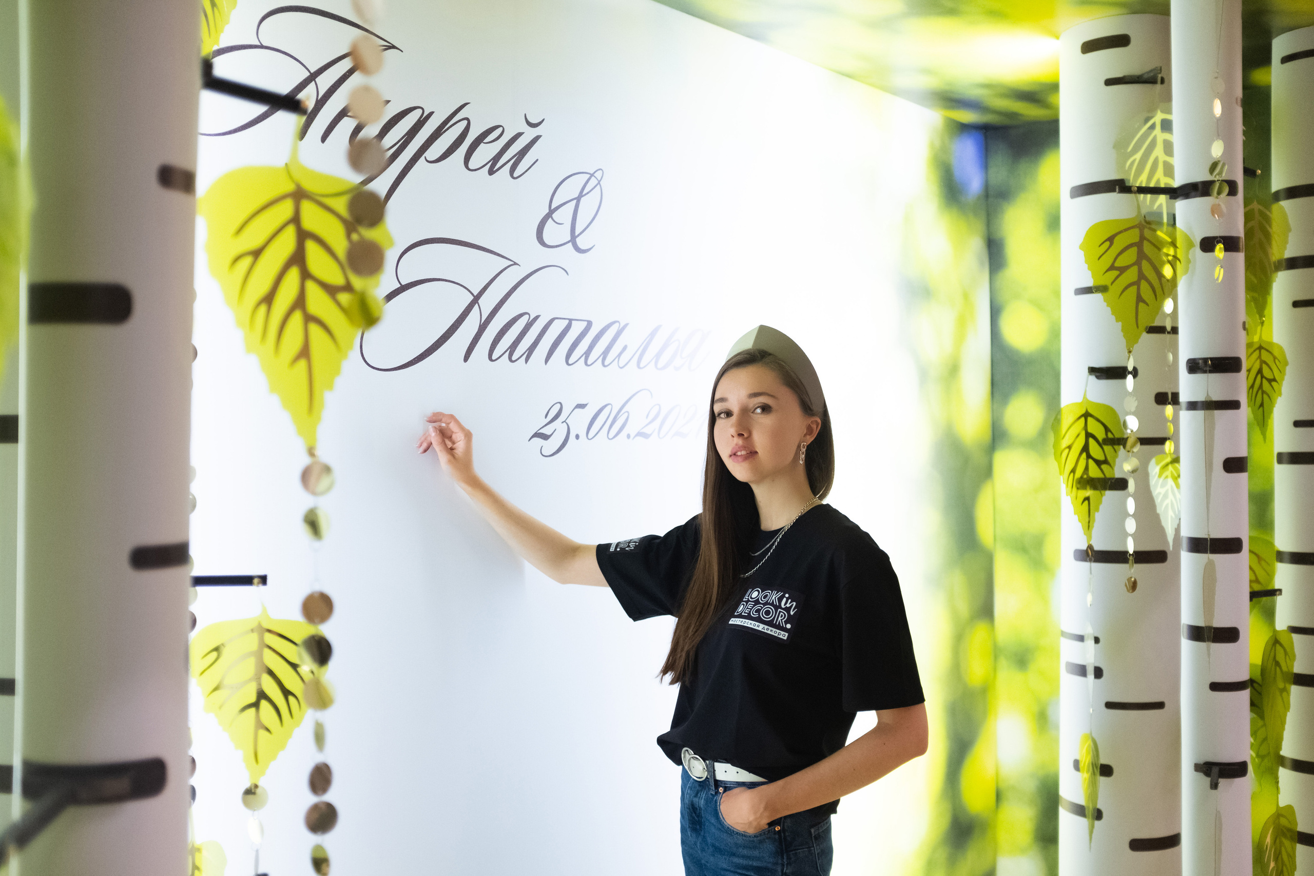 Birch Wedding — декор LOOK in DEKOR. Репортаж — Бэки — Портреты. Москва, СПб. Алексей Назаров