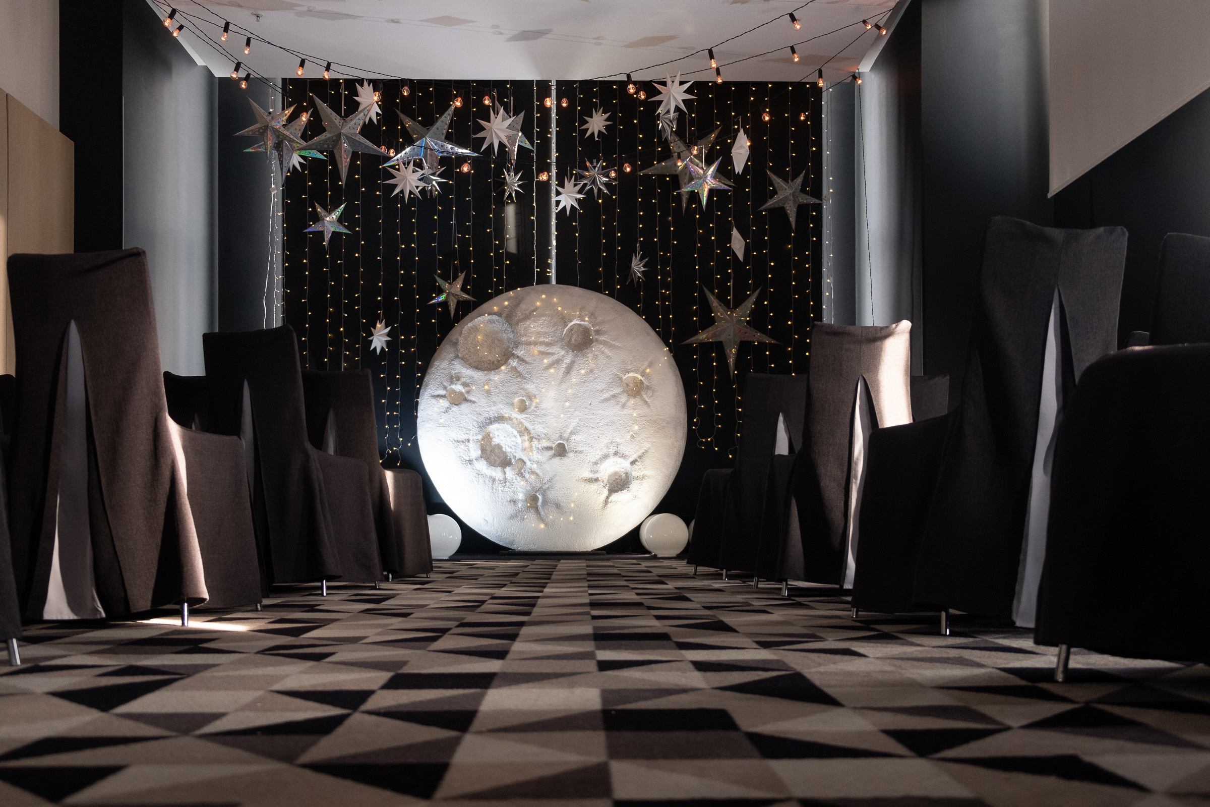 Space Wedding — декор LOOK in DEKOR. Репортаж — Бэки — Портреты. Москва, СПб. Алексей Назаров